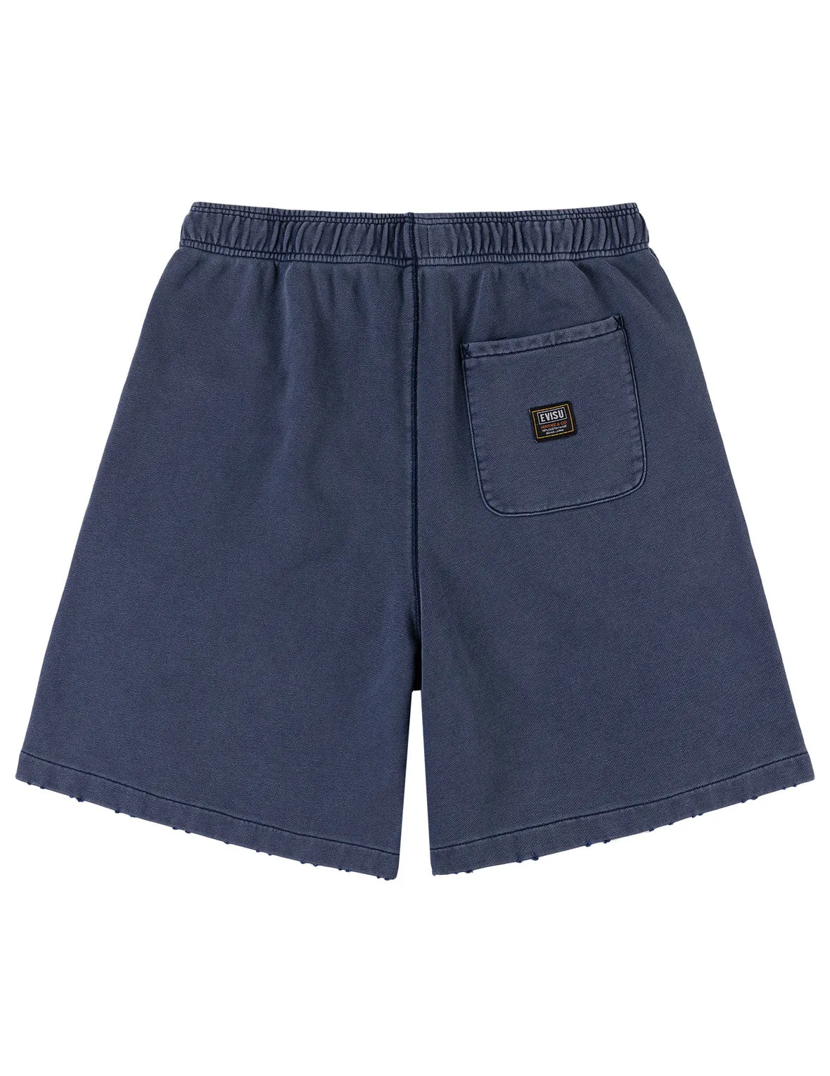 Chain Stitch Seagull Heavy Washed Sweatshorts sold by Evisu product image thumbnail 4