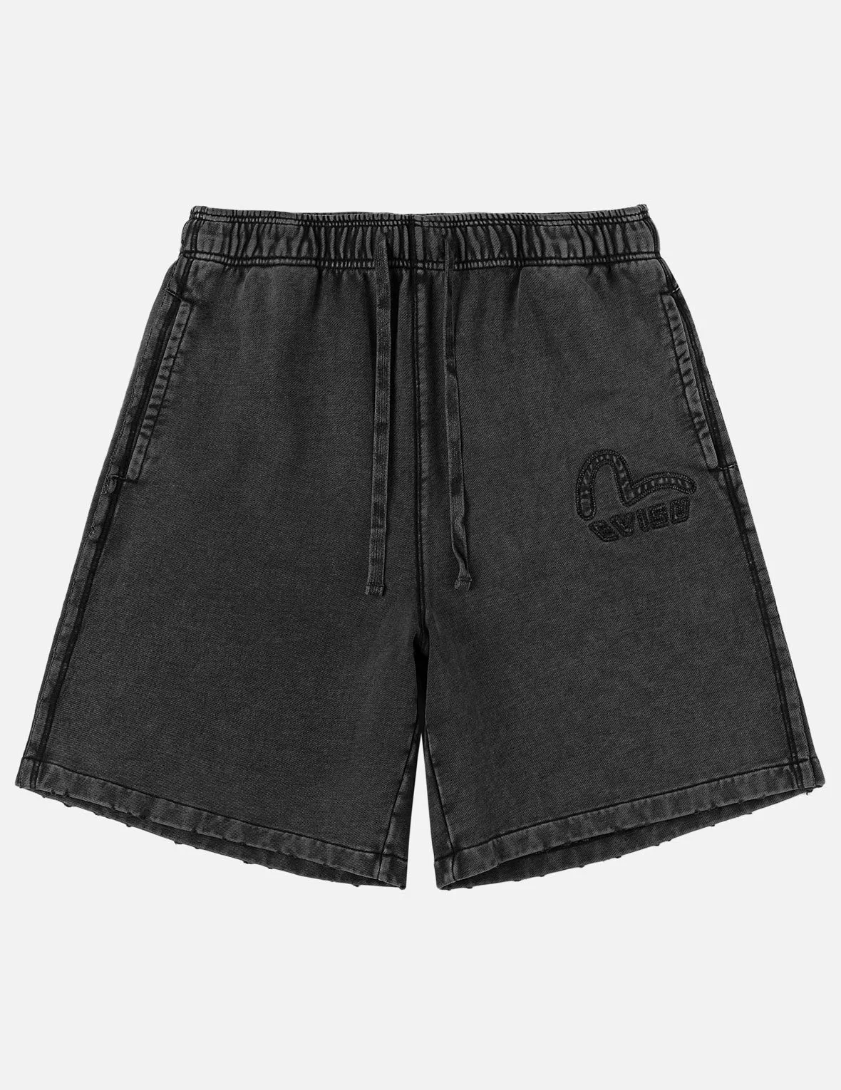 Chain Stitch Seagull Heavy Washed Sweatshorts sold by Evisu product image thumbnail 5