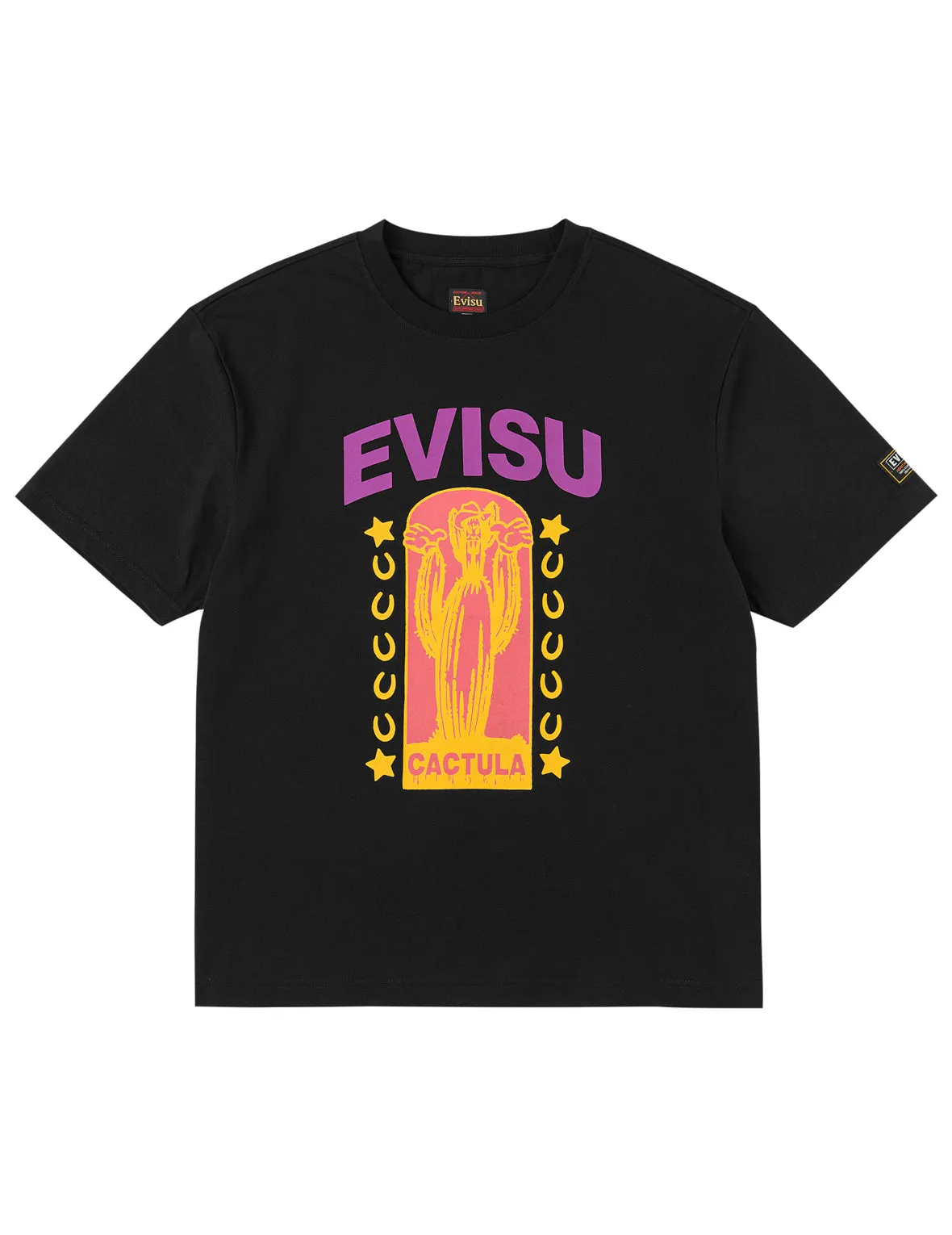 Cactula Logo Print T-shirt sold by Evisu