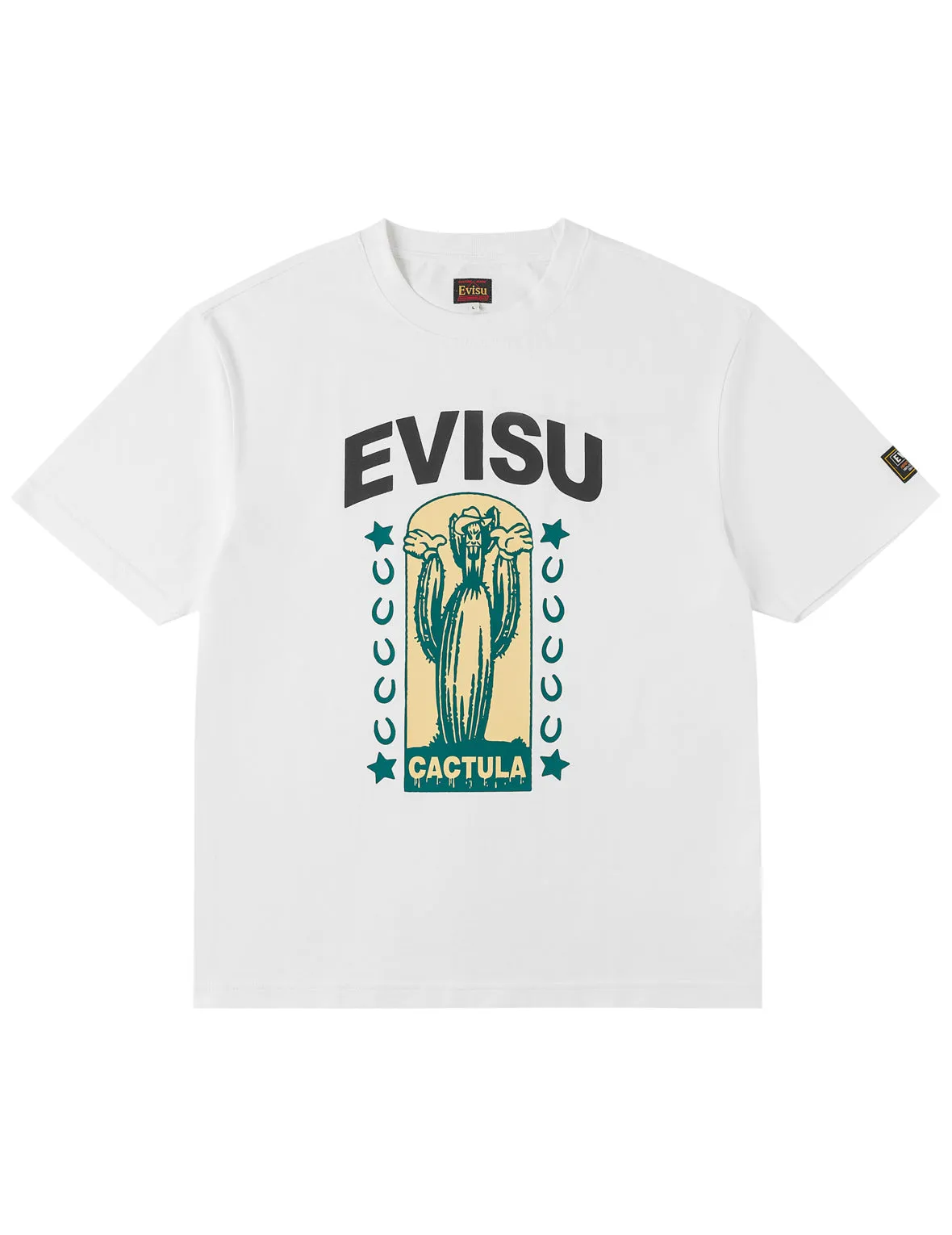 Cactula Logo Print T-shirt sold by Evisu product image thumbnail 2