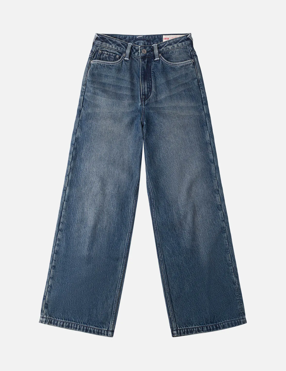 Light Blue Washed Daicock Print Jeans sold by Evisu product image thumbnail 4