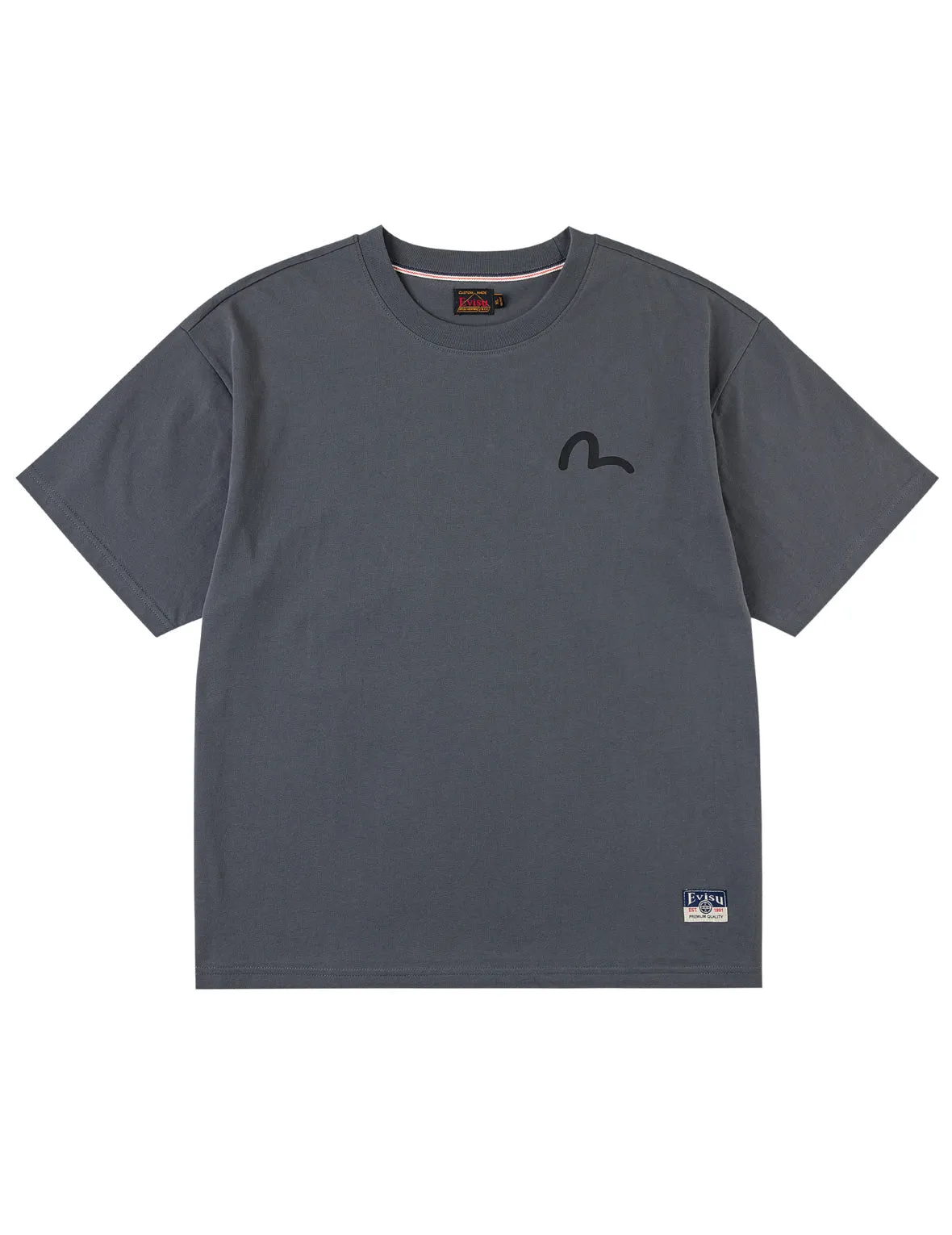 Godhead and Kite Daruma Kerchief Print T-shirt sold by Evisu product image thumbnail 3