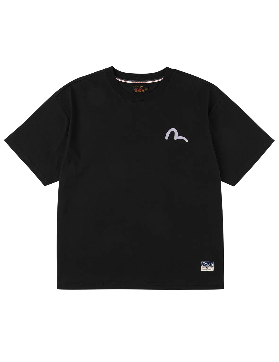 Godhead and Kite Daruma Kerchief Print T-shirt sold by Evisu product image thumbnail 4