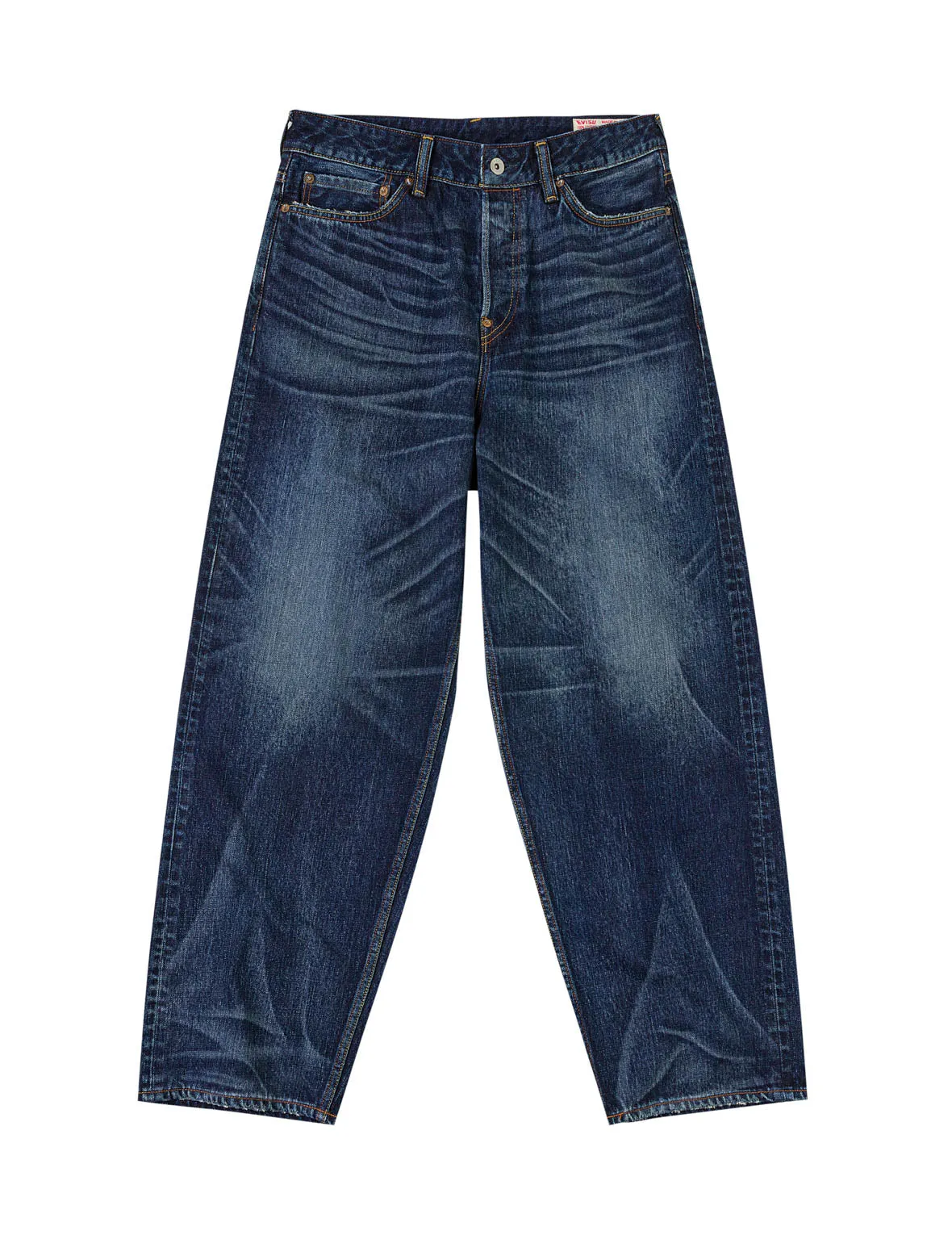 Mid-washed Seagull Print Loose Fit Jeans #2038 sold by Evisu product image thumbnail 2
