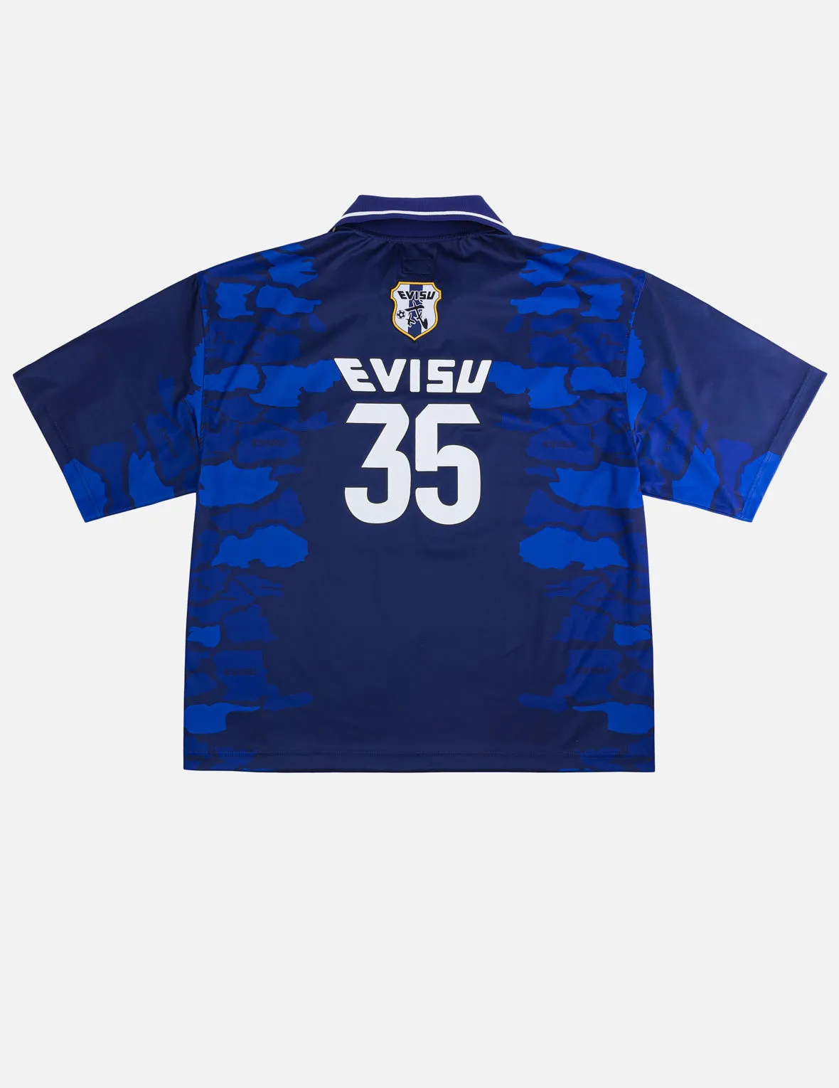 Ishigaki Camo Print Football Jersey sold by Evisu product image thumbnail 4