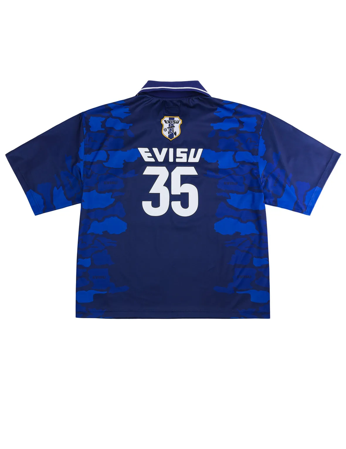 Ishigaki Camo Print Football Jersey sold by Evisu product image thumbnail 2
