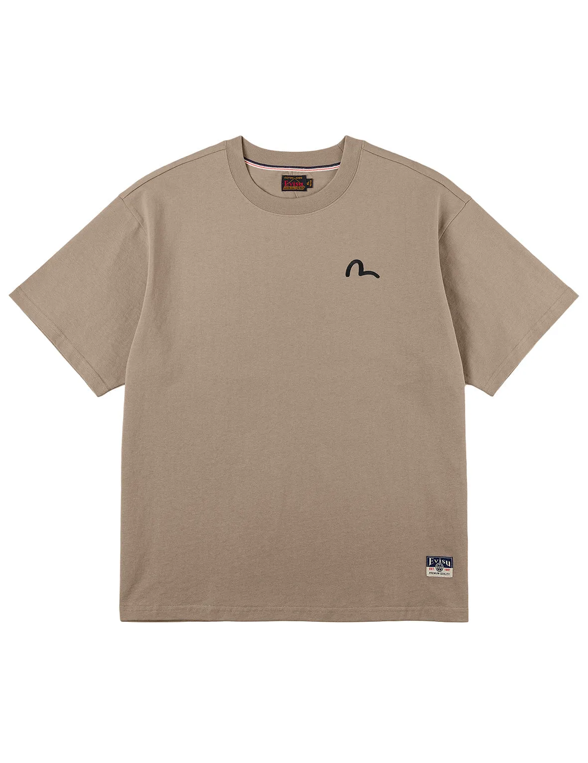 Small Seagull Embroidery T-shirt sold by Evisu
