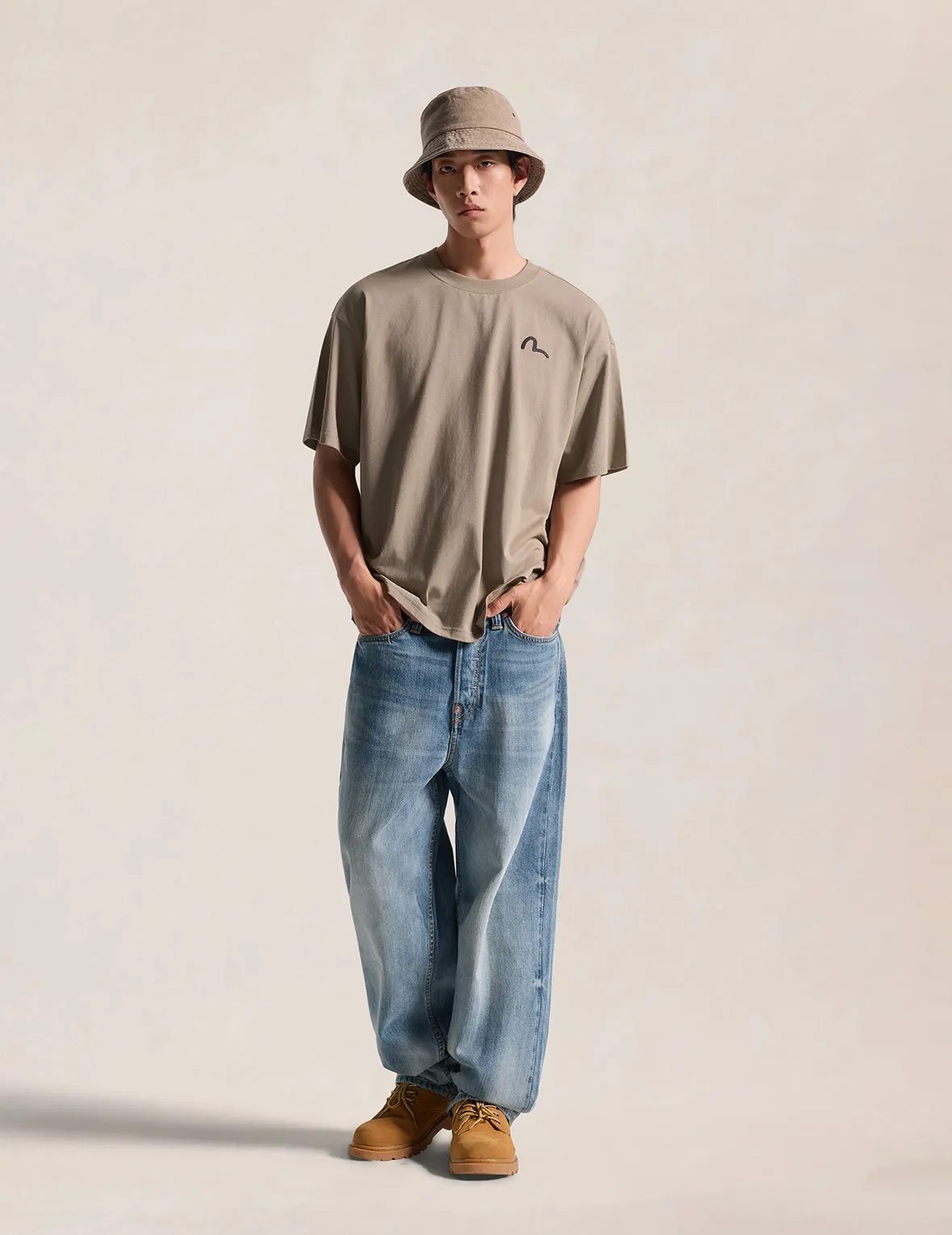 Small Seagull Embroidery T-shirt sold by Evisu product image thumbnail 5