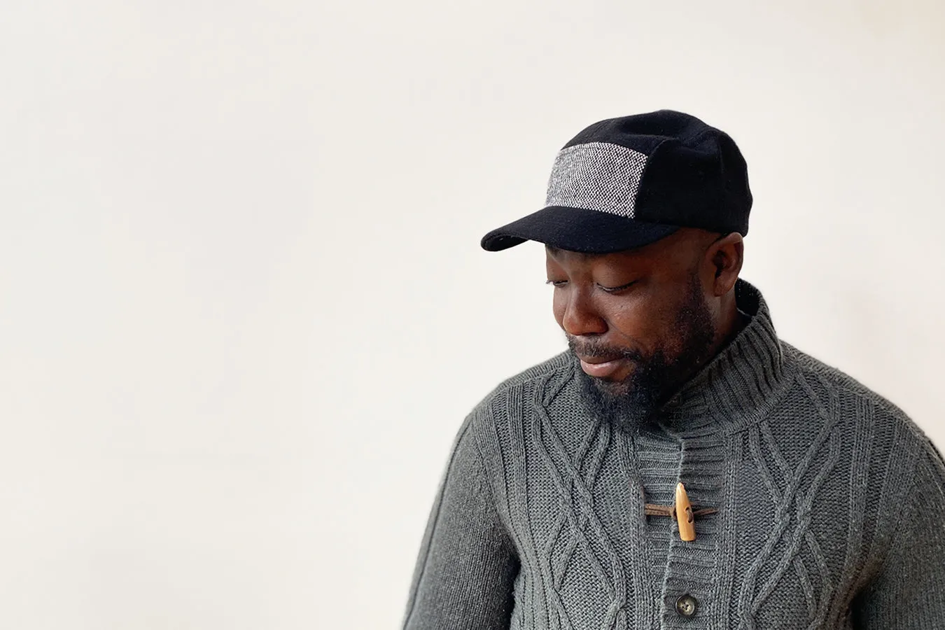 Wool Five Panel Camp Cap sold by Flipside Hats