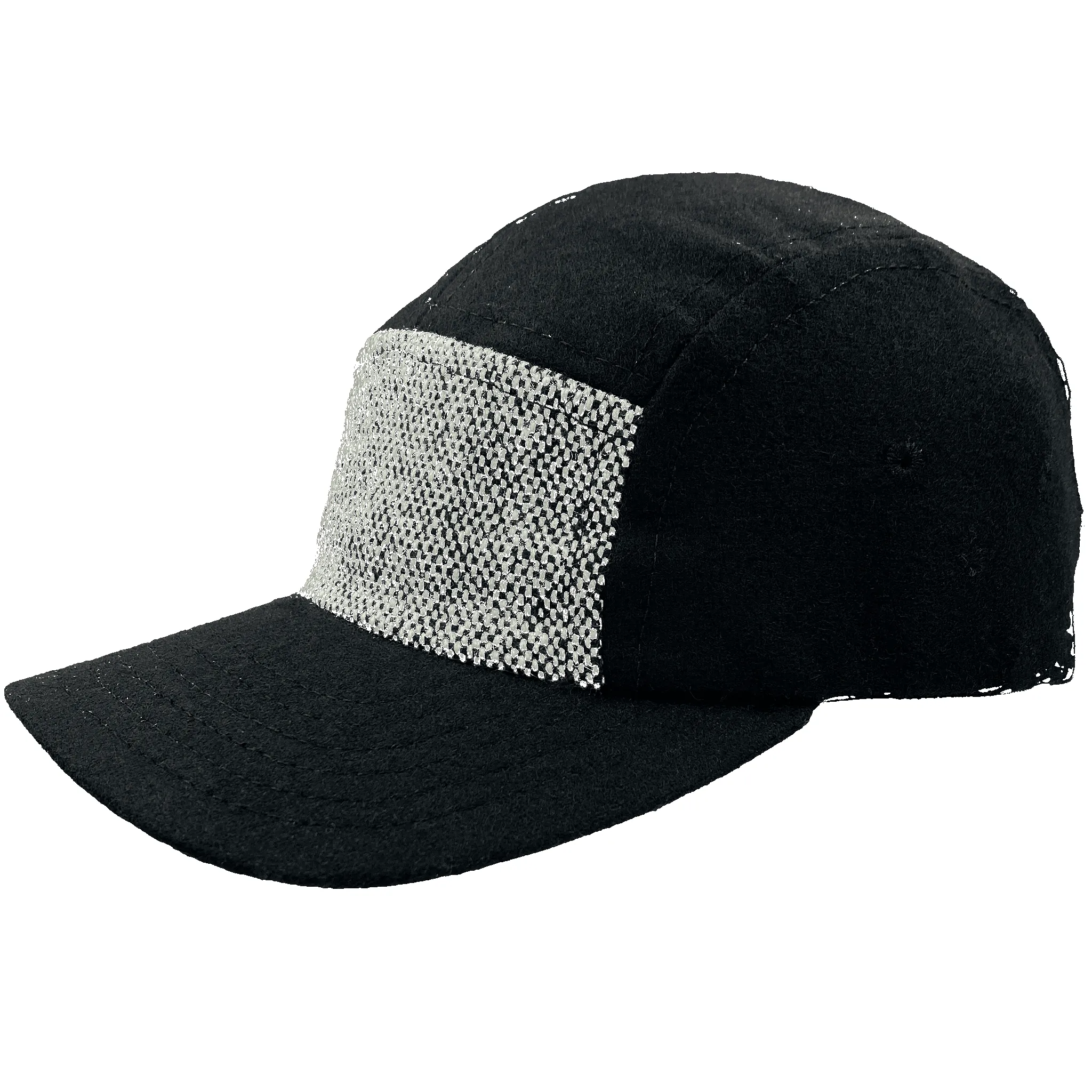 Wool Five Panel Camp Cap sold by Flipside Hats product image thumbnail 5