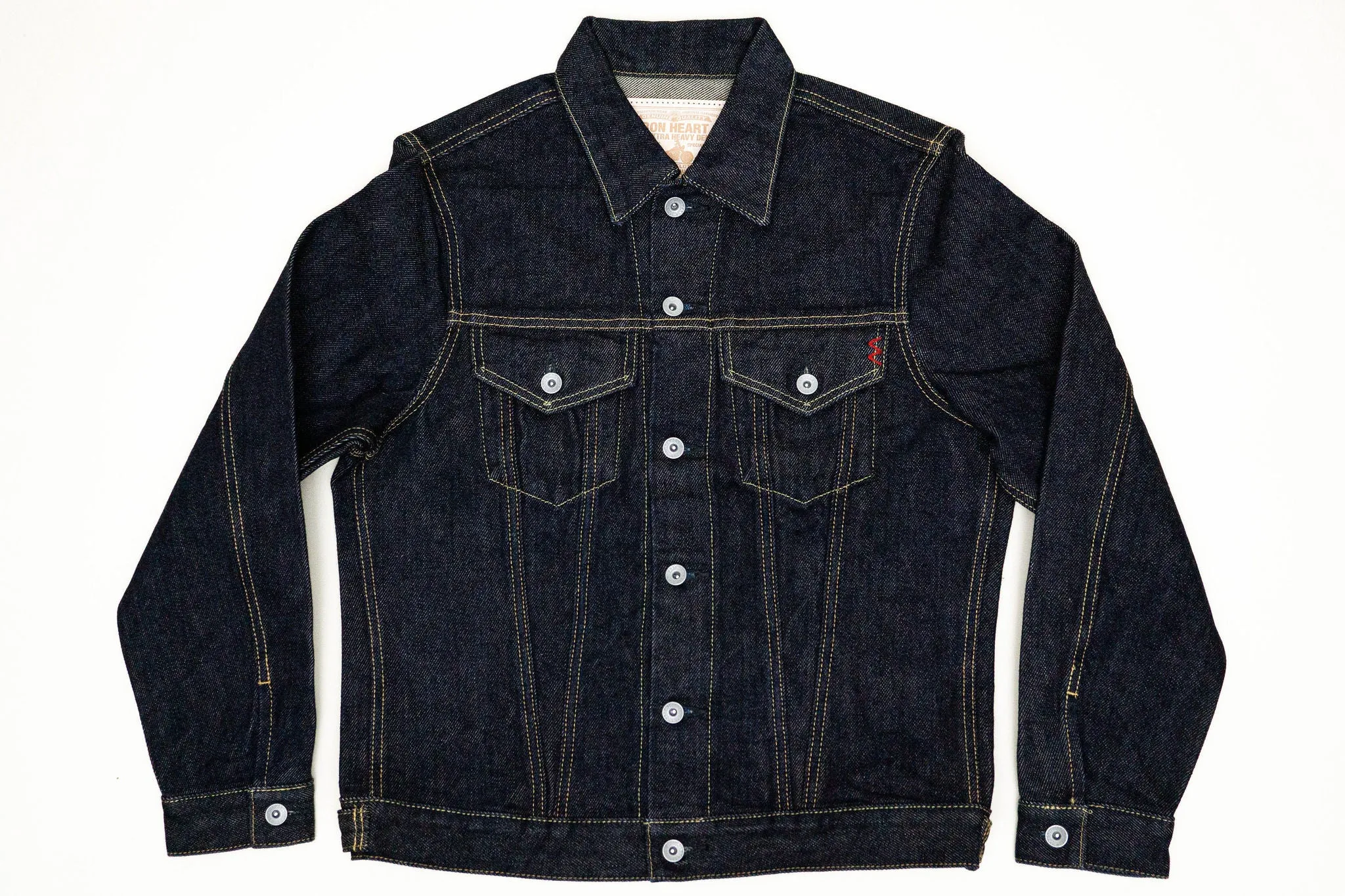 Iron Heart IH-526J 21oz Selvedge Denim Type III Jacket - Indigo sold by Franklin and Poe product image thumbnail 4