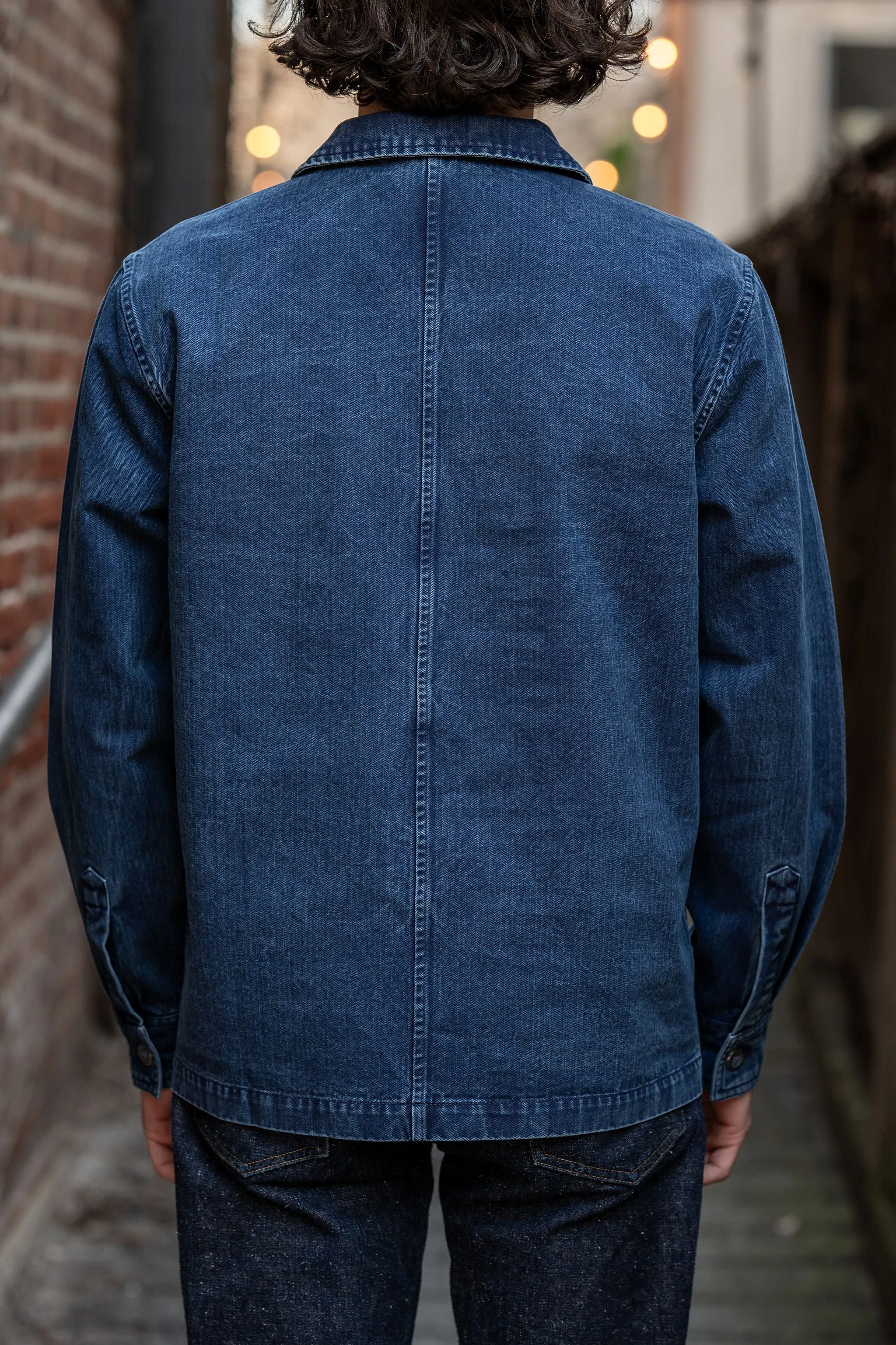 3sixteen French Work Jacket - Indigo sold by Franklin and Poe product image thumbnail 3