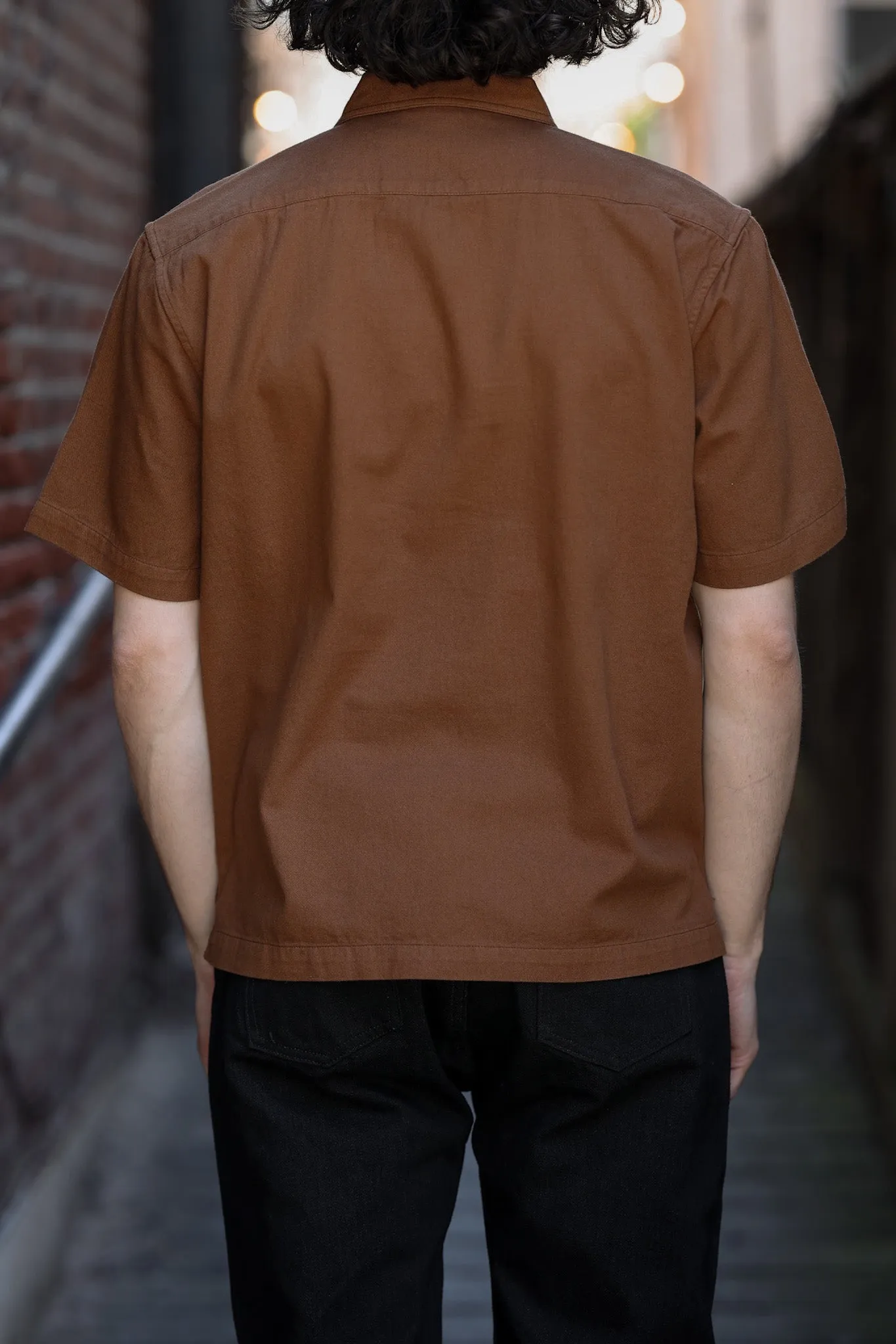 3sixteen Short Sleeve Shirt - Sandstone Twill sold by Franklin and Poe product image thumbnail 3