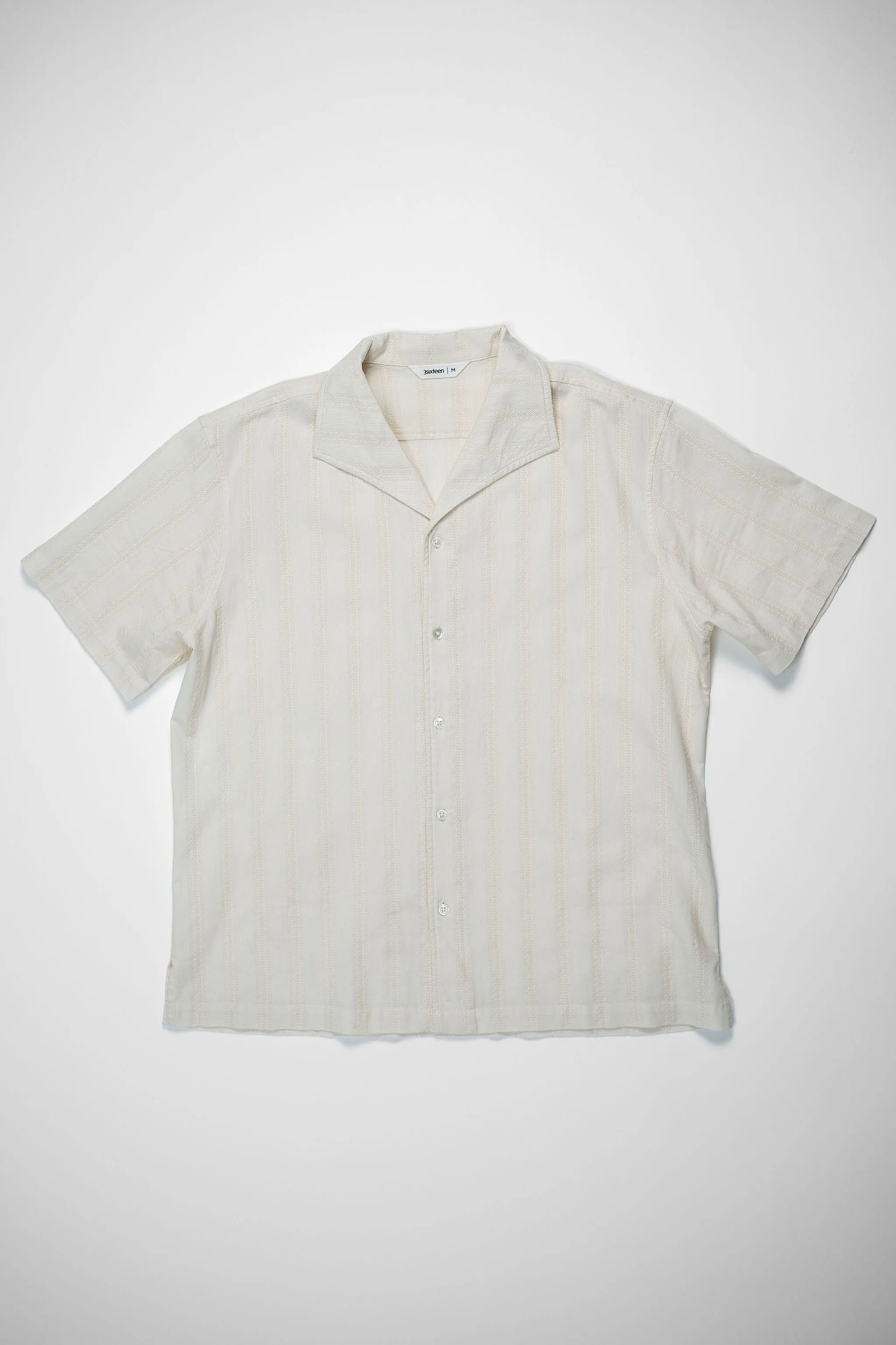 3sixteen Leisure Shirt - Natural Lace Weave sold by Franklin and Poe product image thumbnail 4