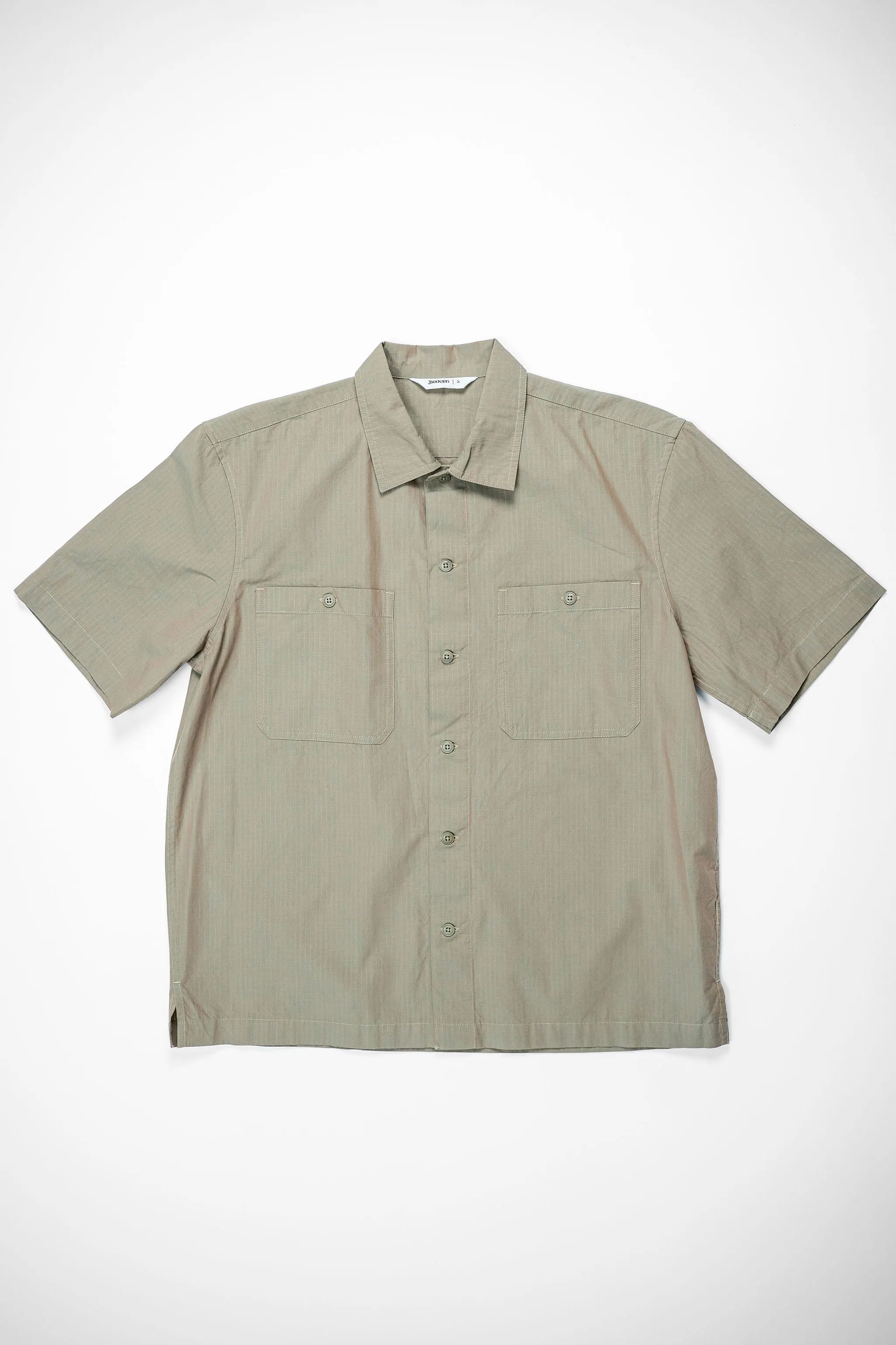 3sixteen Short Sleeve Shirt - Iridescent Ripstop sold by Franklin and Poe product image thumbnail 4
