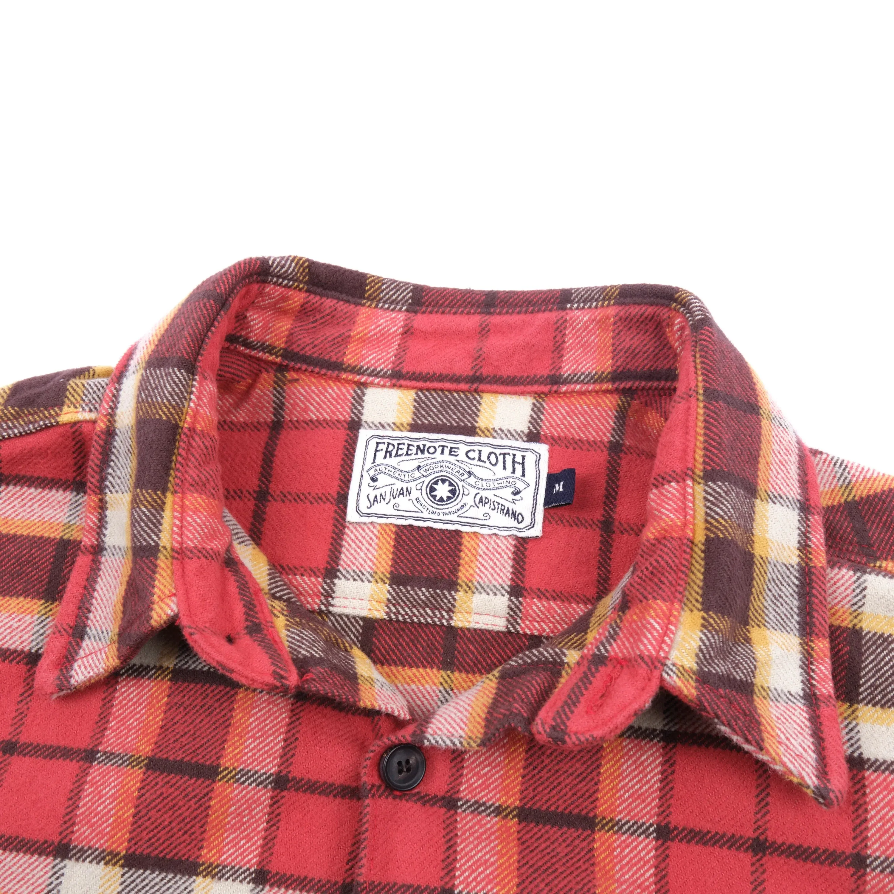 Freenote Cloth Benson - Mandalay Red sold by Franklin and Poe product image thumbnail 5