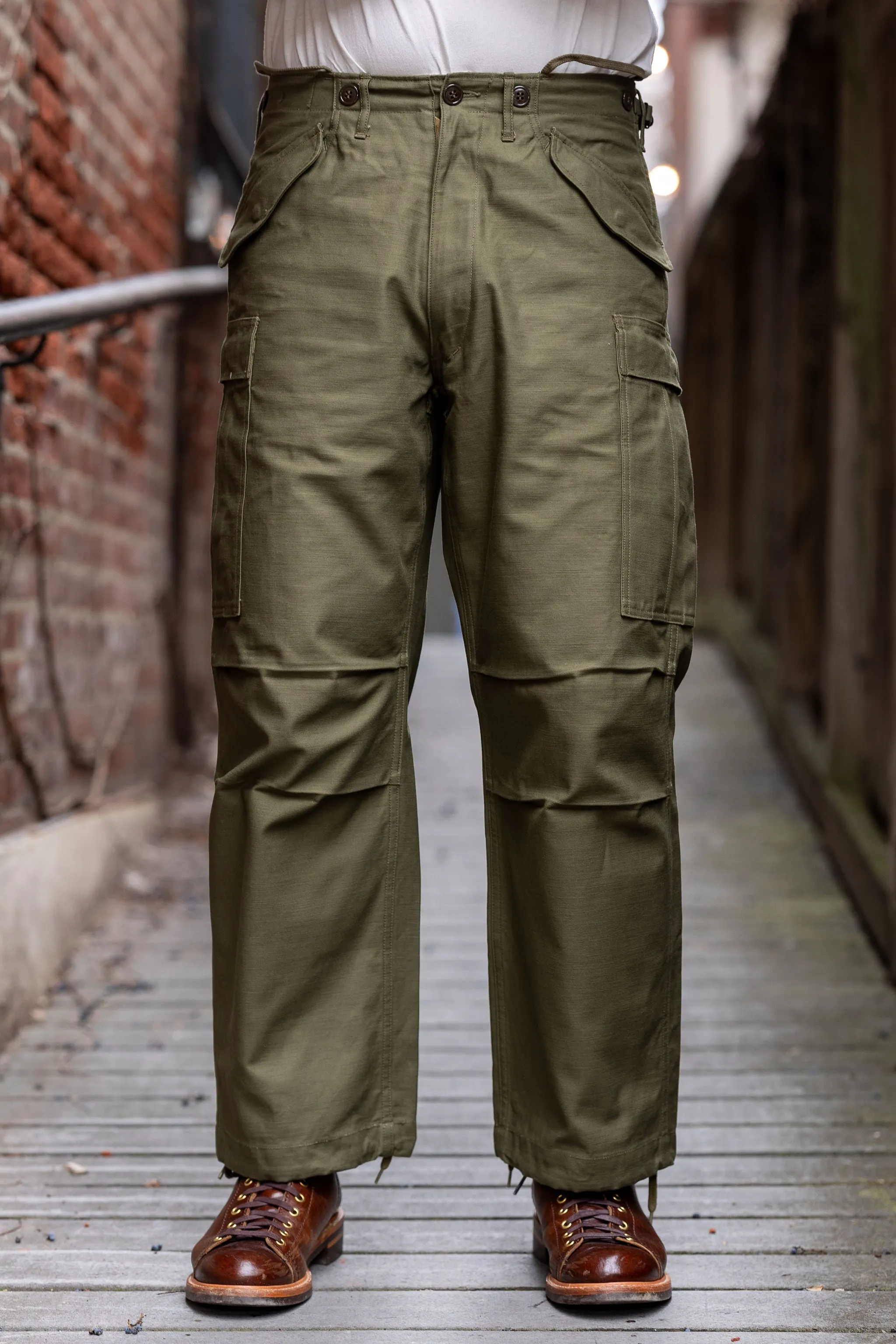 Buzz Rickson's BR42529 M-1951 Trousers - Olive sold by Franklin and Poe