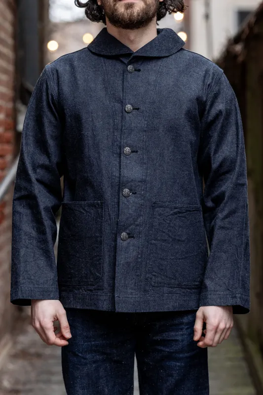 Buzz Rickson's BR12744 Dungaree Jumper - Navy made by Buzz Rickson’s