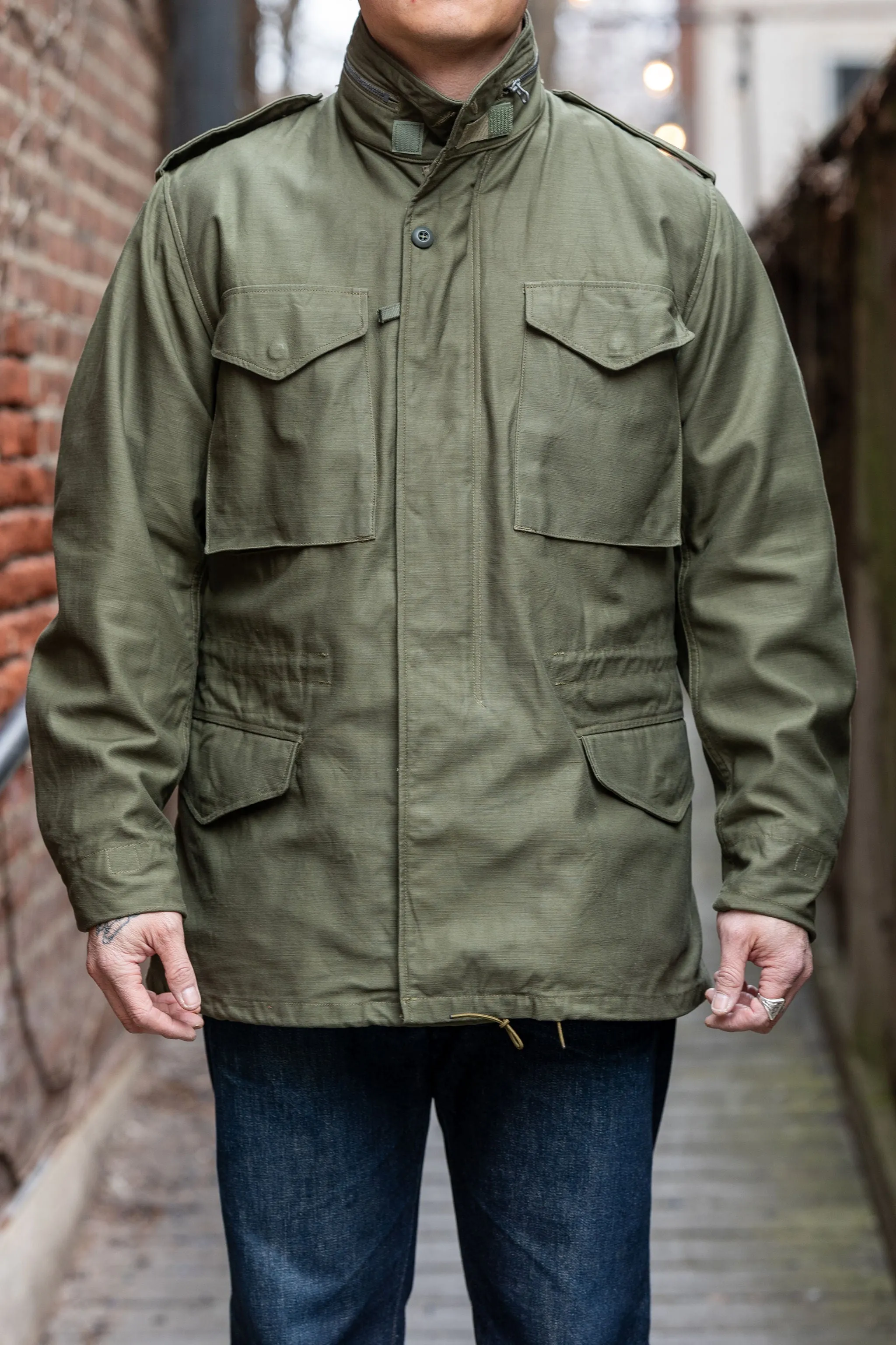 Buzz Rickson's BR11702 Type M-65 - Olive sold by Franklin and Poe