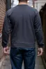 Buzz Rickson's BR65622 Set-in Crew Neck Sweatshirt - Black sold by Franklin and Poe