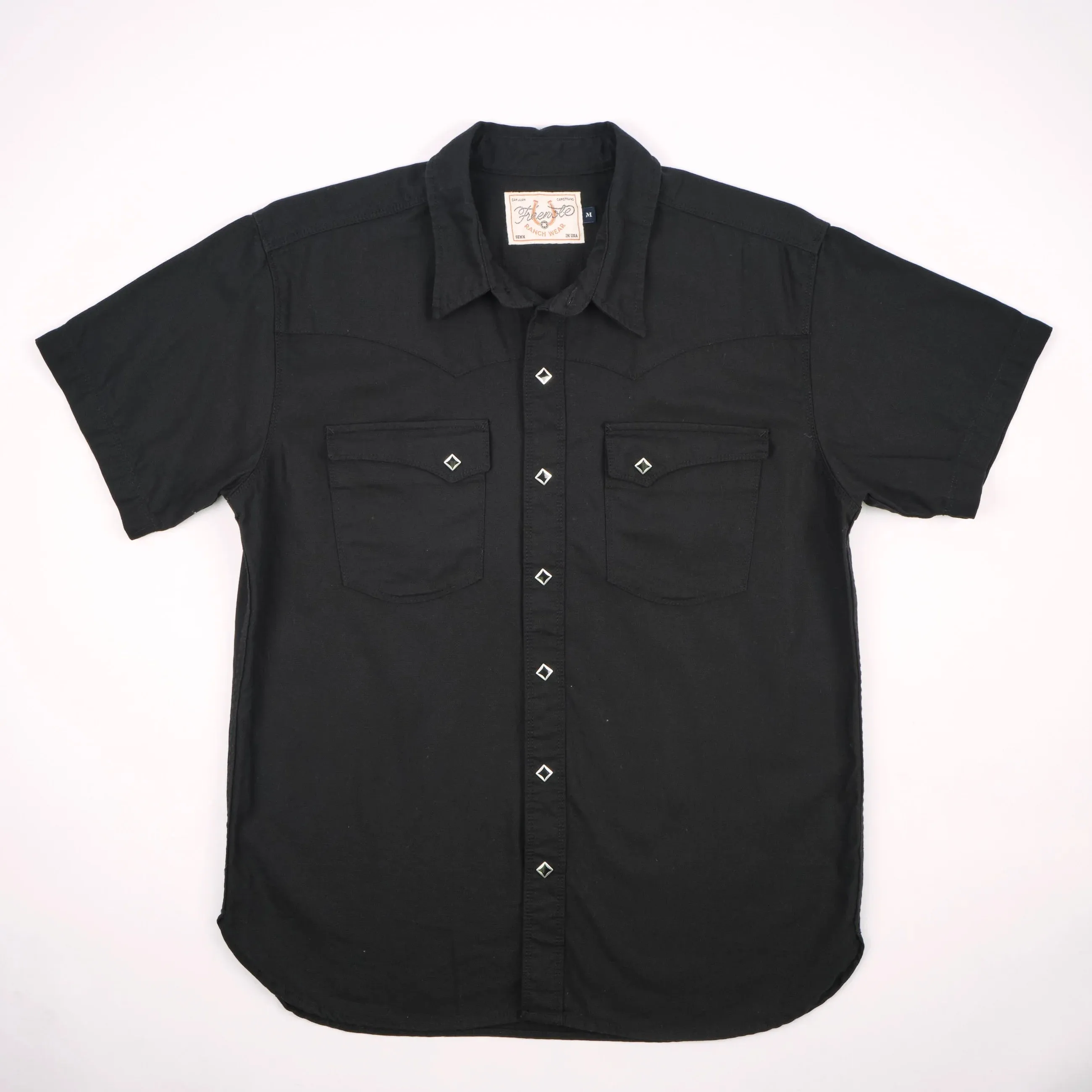 Freenote Cloth Calico S/S - 9oz Black Oxford sold by Franklin and Poe product image thumbnail 4