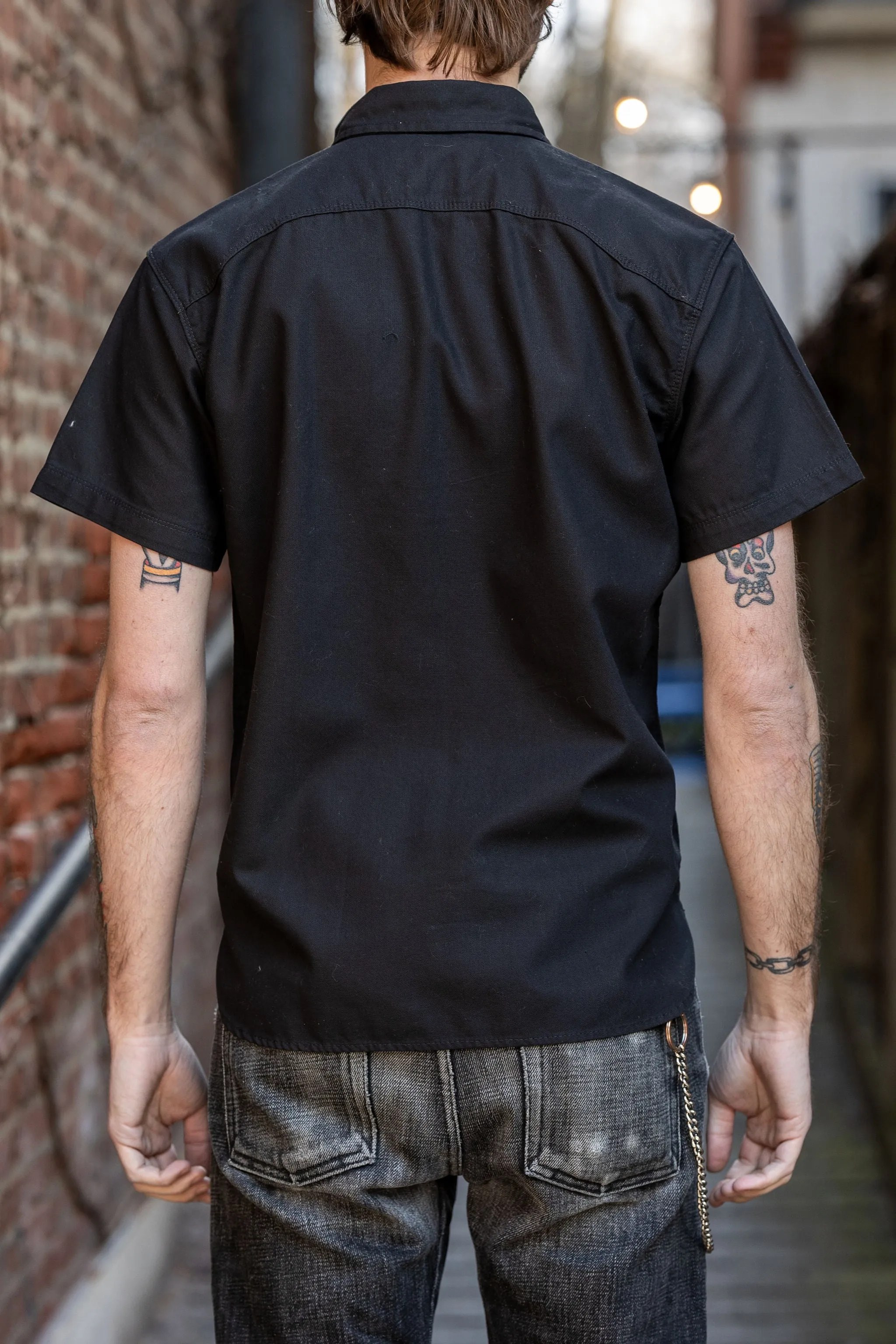 Freenote Cloth Calico S/S - 9oz Black Oxford sold by Franklin and Poe product image thumbnail 3