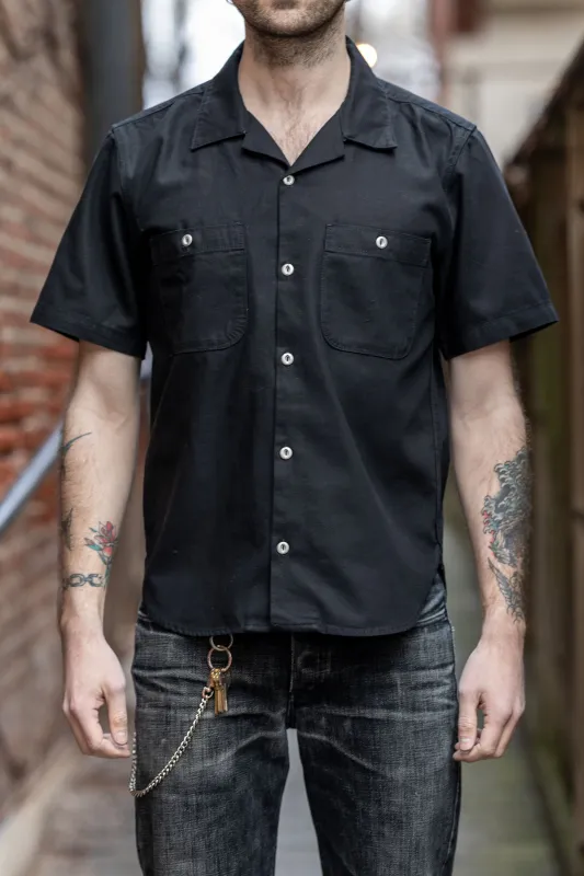 Freenote Cloth Dayton S/S - Obsidian sold by Franklin and Poe