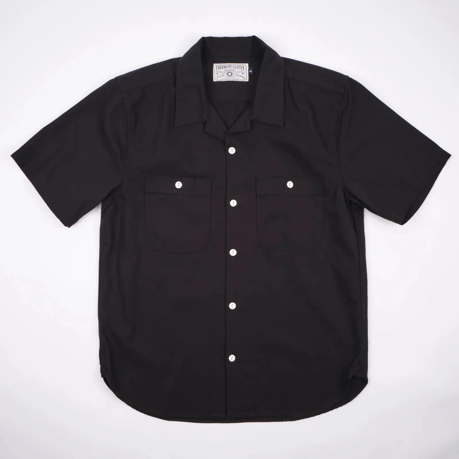 Freenote Cloth Dayton S/S - Obsidian sold by Franklin and Poe product image thumbnail 4