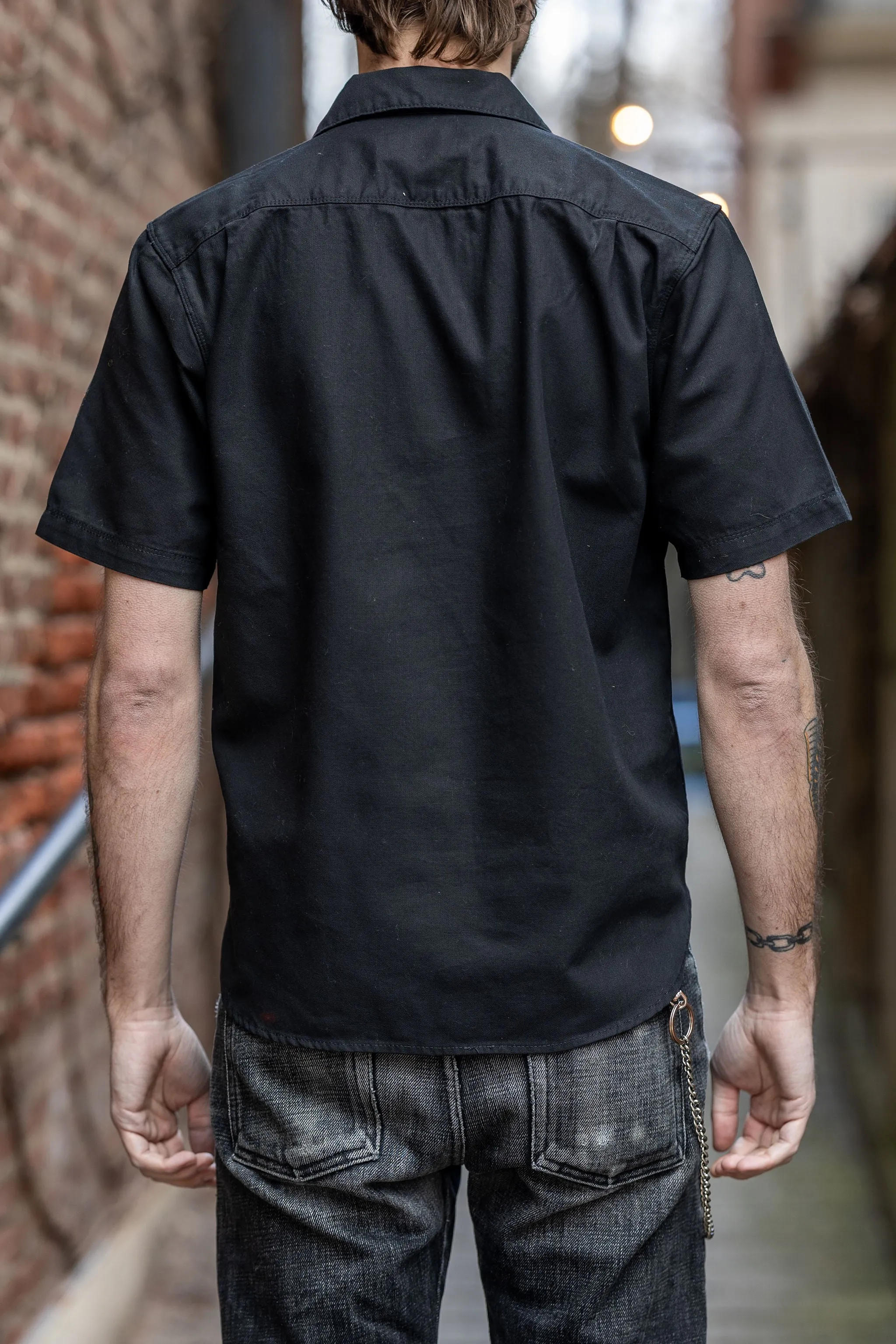 Freenote Cloth Dayton S/S - Obsidian sold by Franklin and Poe product image thumbnail 3