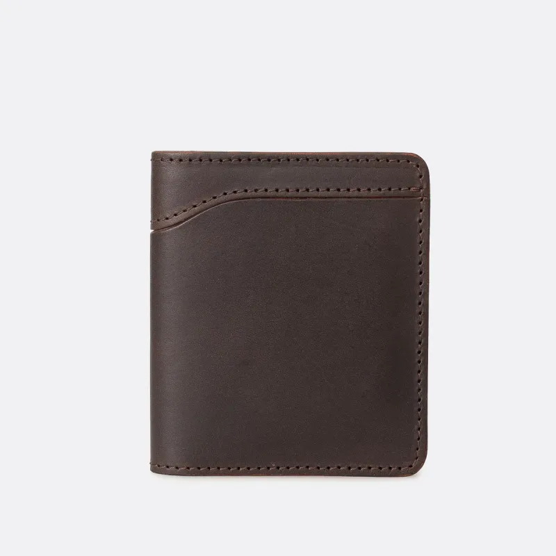 Obbi Good Label Condor Bifold Wallet with Outer Bill Slot - Brown sold by Franklin and Poe