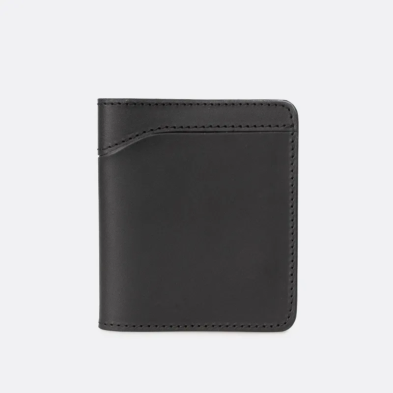 Obbi Good Label Condor Bifold Wallet with Outer Bill Slot - Black sold by Franklin and Poe