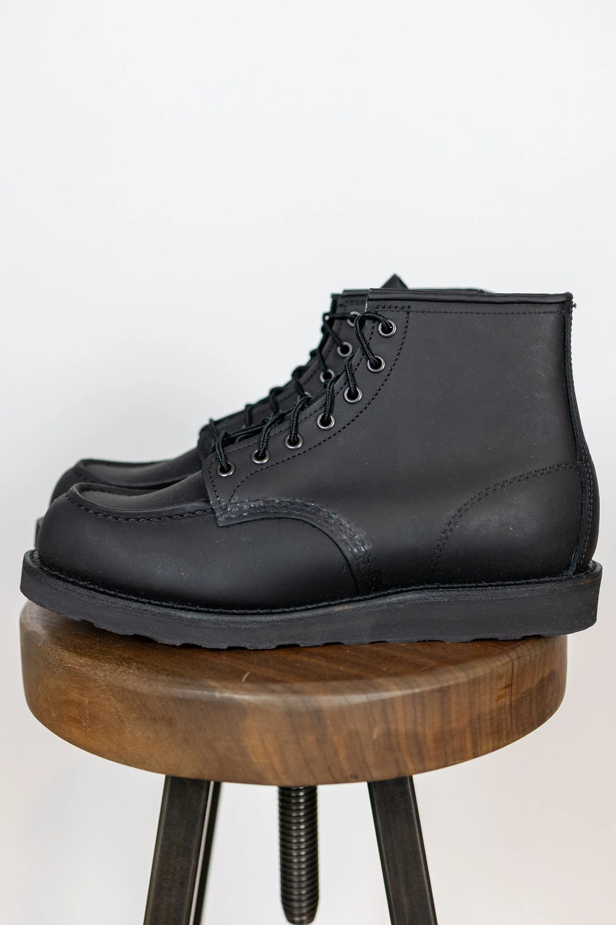 Red Wing Heritage Classic Moc 8074 - Black Harness Leather sold by Franklin and Poe product image thumbnail 2