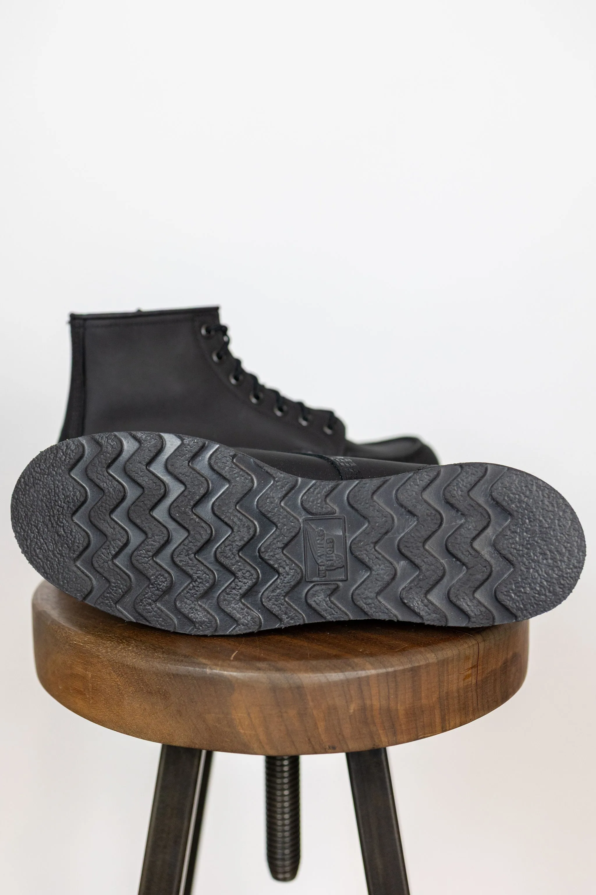 Red Wing Heritage Classic Moc 8074 - Black Harness Leather sold by Franklin and Poe product image thumbnail 4