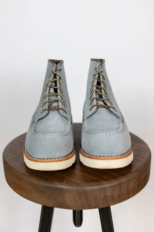Red Wing Heritage Classic Moc 8800 - Dusty Blue Abilene Leather sold by Franklin and Poe