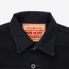 Iron Heart IH-526-142OD 14oz Selvedge Denim Modified Type III Jacket - Indigo Overdyed Black sold by Franklin and Poe