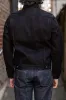 Iron Heart IH-526-142OD 14oz Selvedge Denim Modified Type III Jacket - Indigo Overdyed Black sold by Franklin and Poe