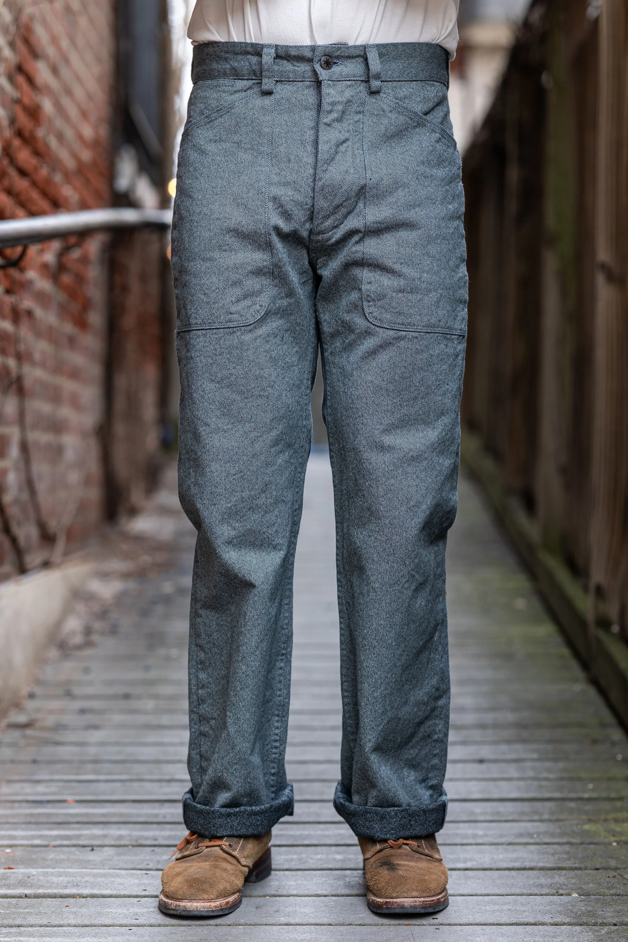 Freenote Cloth Vagabond - Marine Twill sold by Franklin and Poe