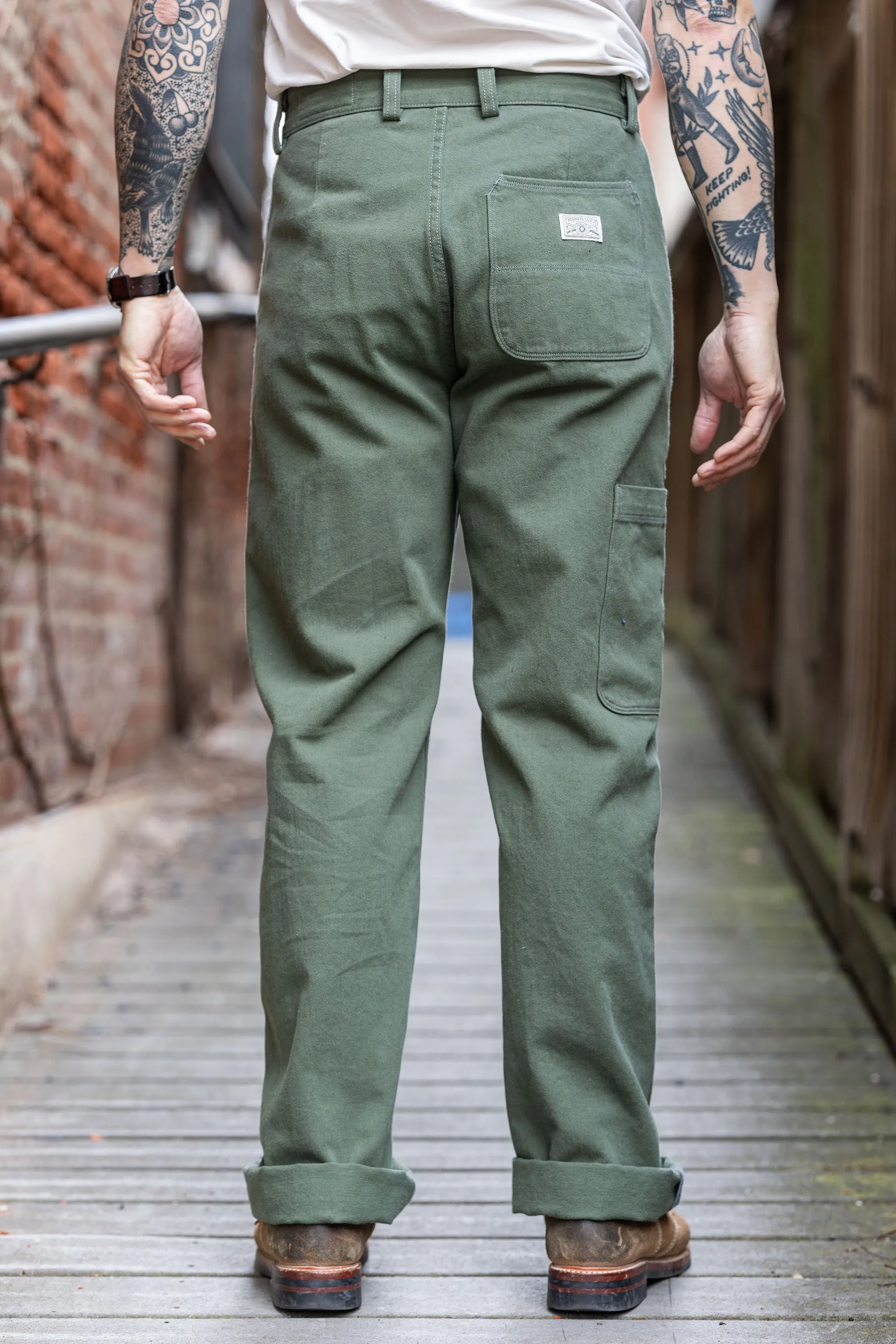 Freenote Cloth Vagabond - Olive sold by Franklin and Poe product image thumbnail 3