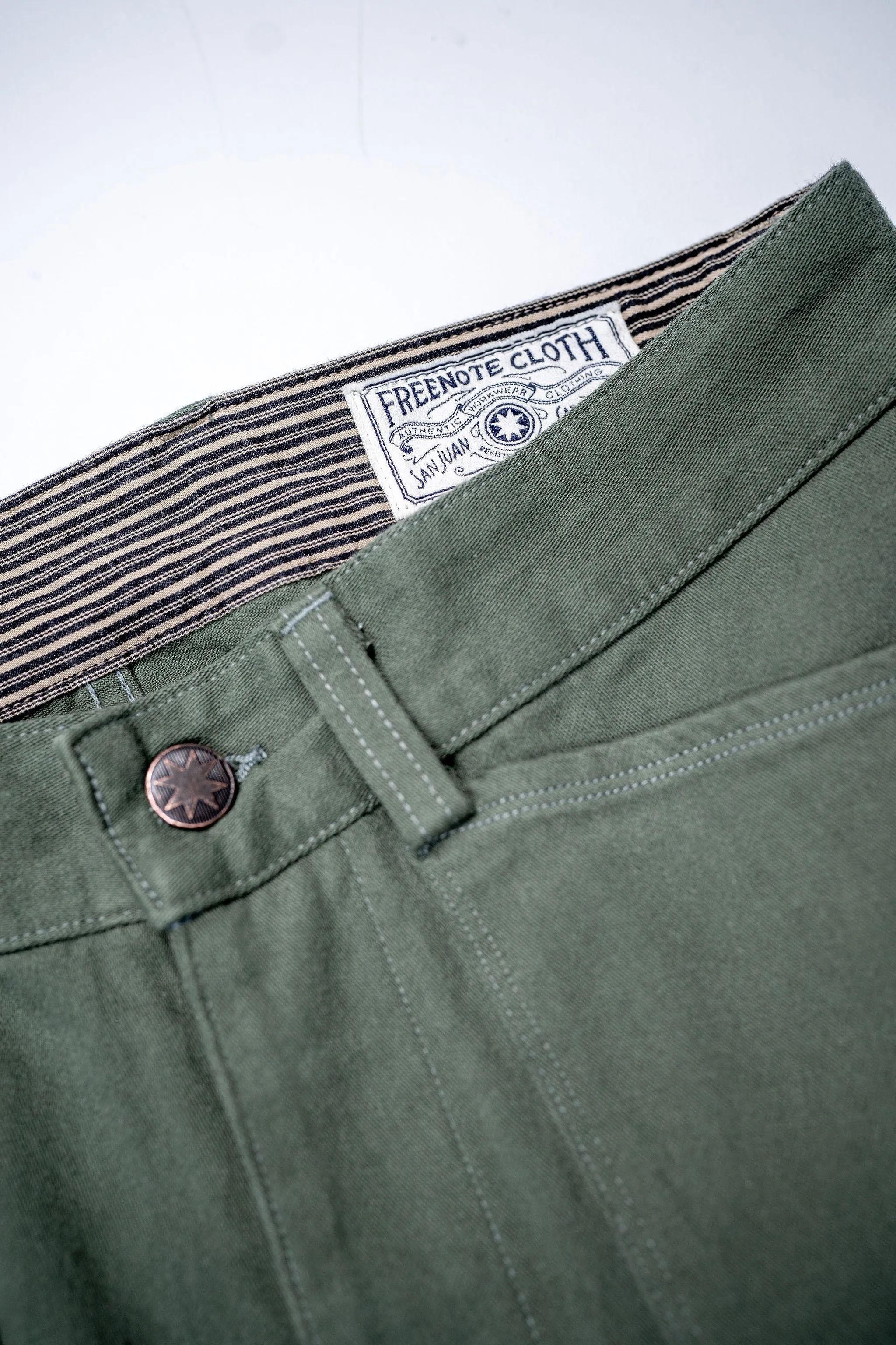 Freenote Cloth Vagabond - Olive sold by Franklin and Poe product image thumbnail 5