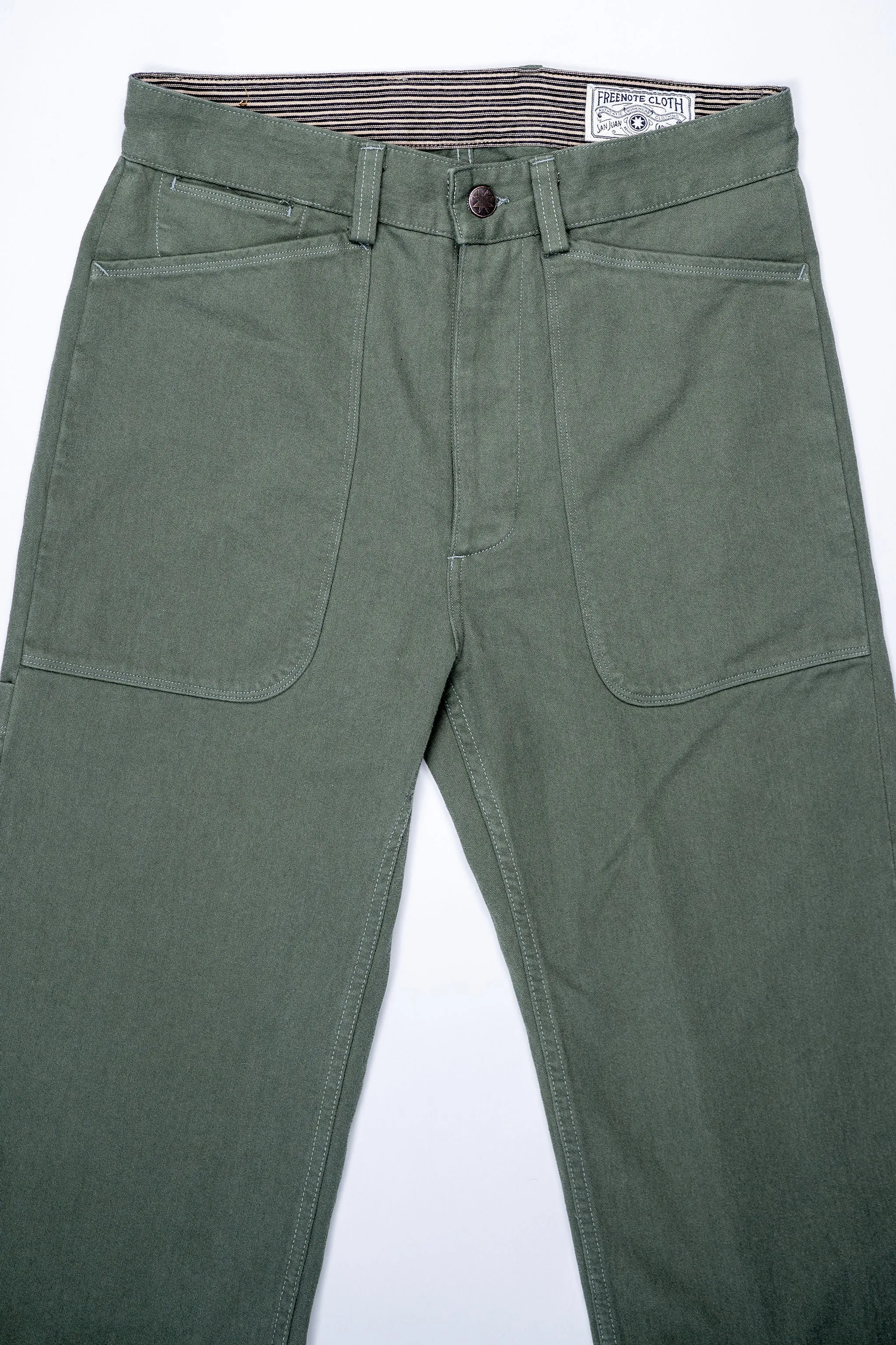 Freenote Cloth Vagabond - Olive sold by Franklin and Poe product image thumbnail 4