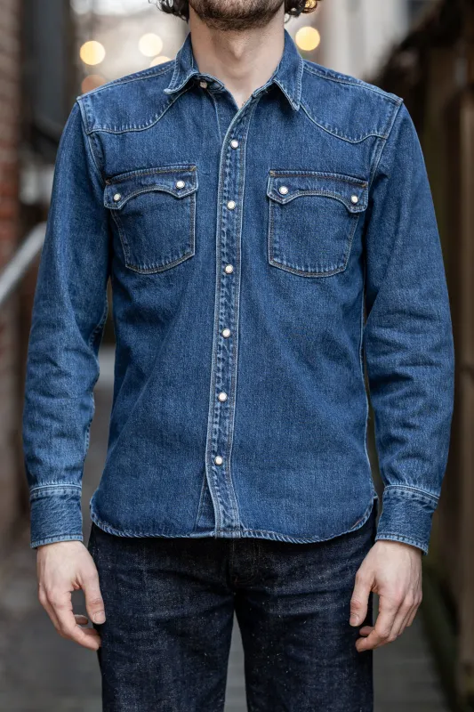 Freenote Cloth Modern Western - 11 oz. Washed Denim sold by Franklin and Poe