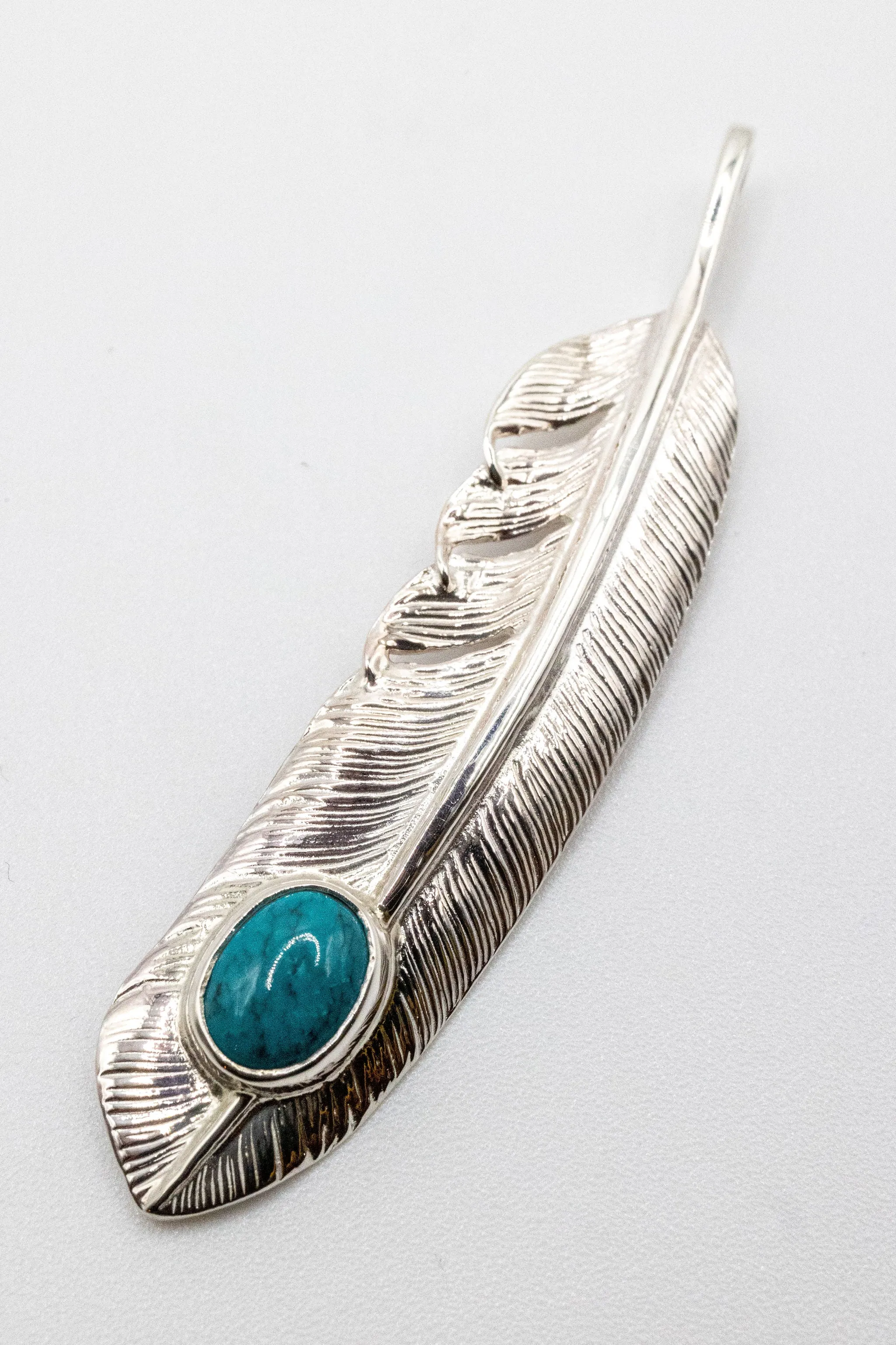 First Arrow's P-003 Feather with Turquoise - Large sold by Franklin and Poe product image thumbnail 5