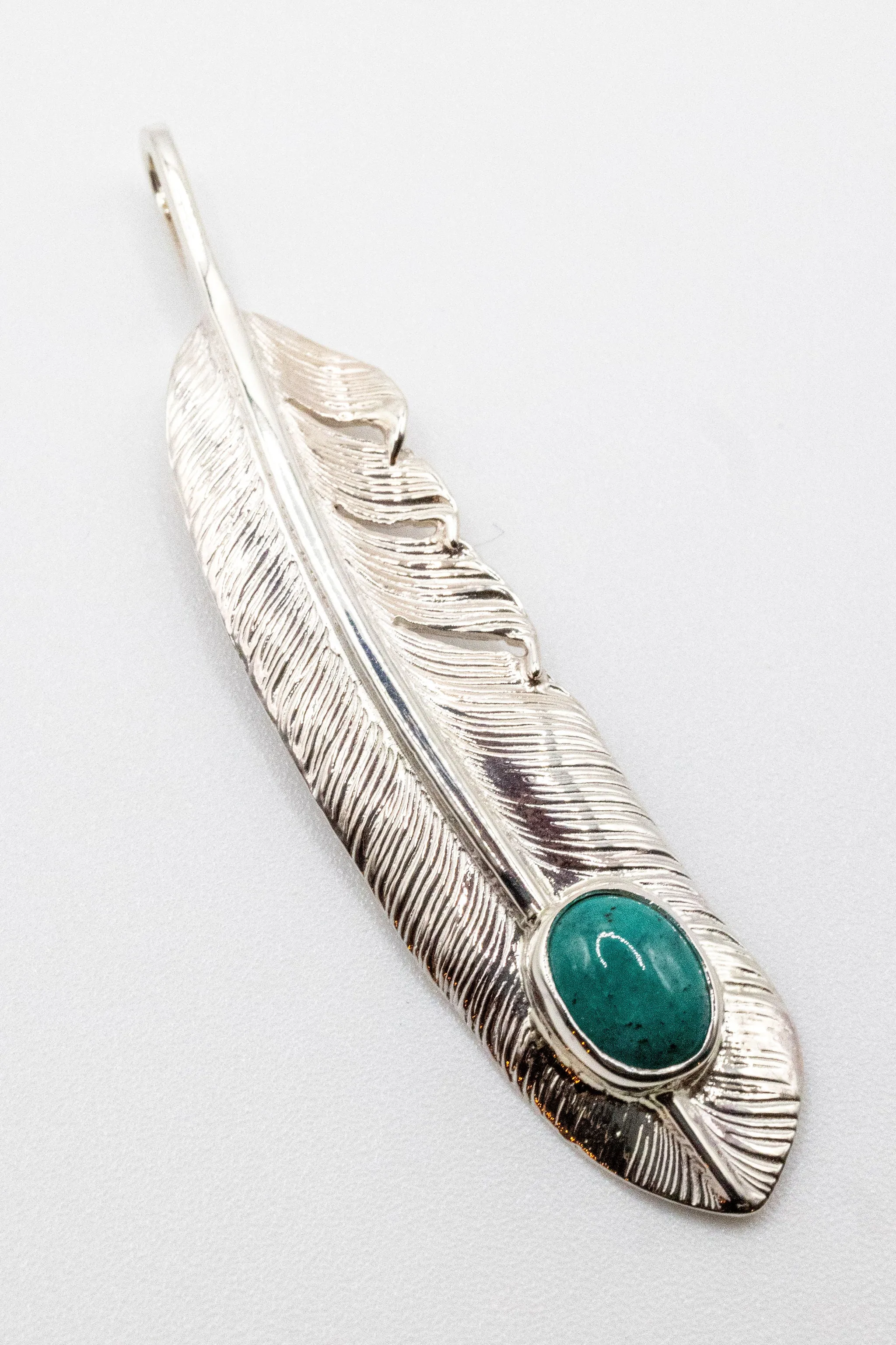 First Arrow's P-003 Feather with Turquoise - Large sold by Franklin and Poe product image thumbnail 4