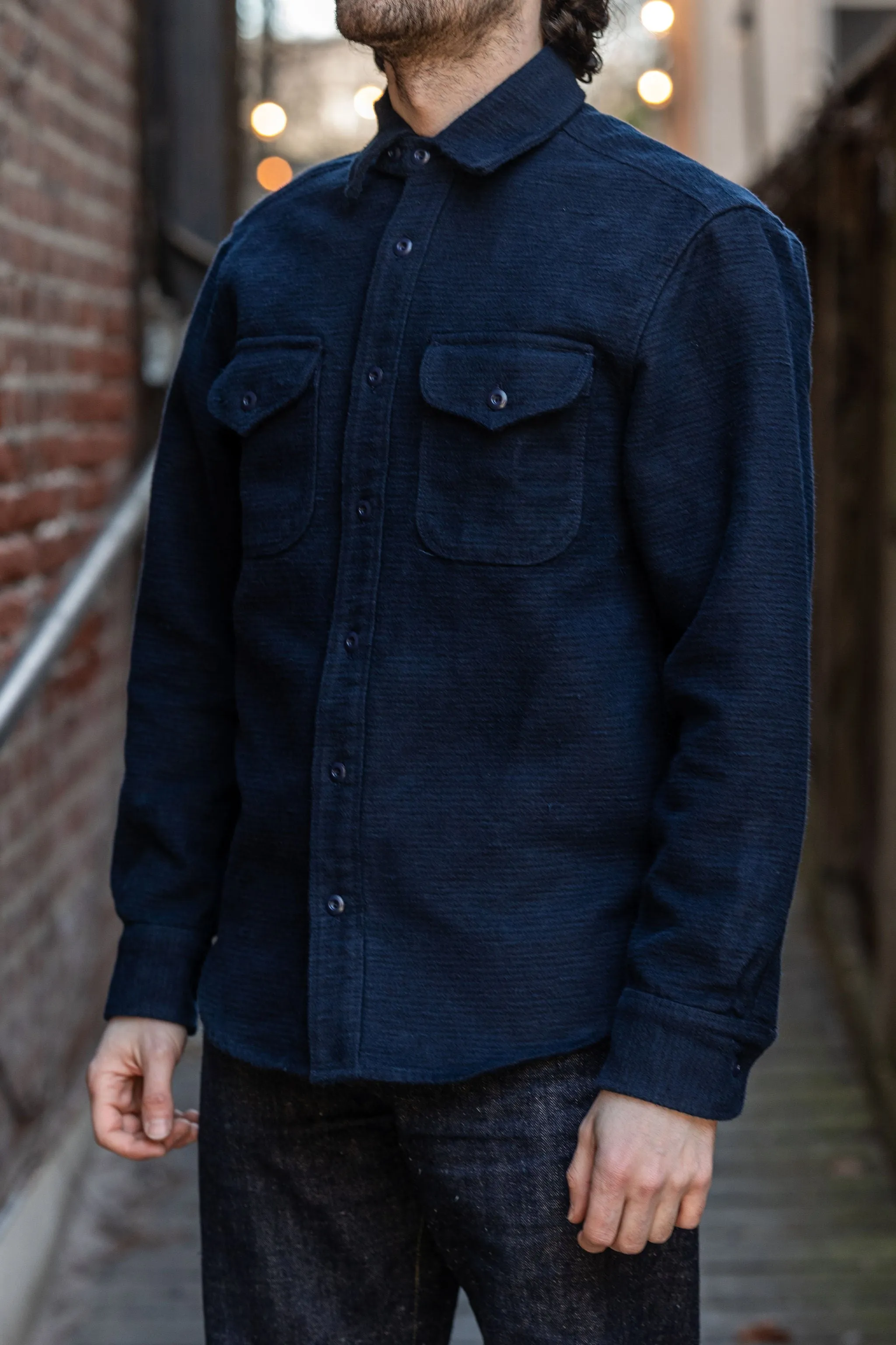 Freenote Cloth Wells - Navy sold by Franklin and Poe product image thumbnail 2