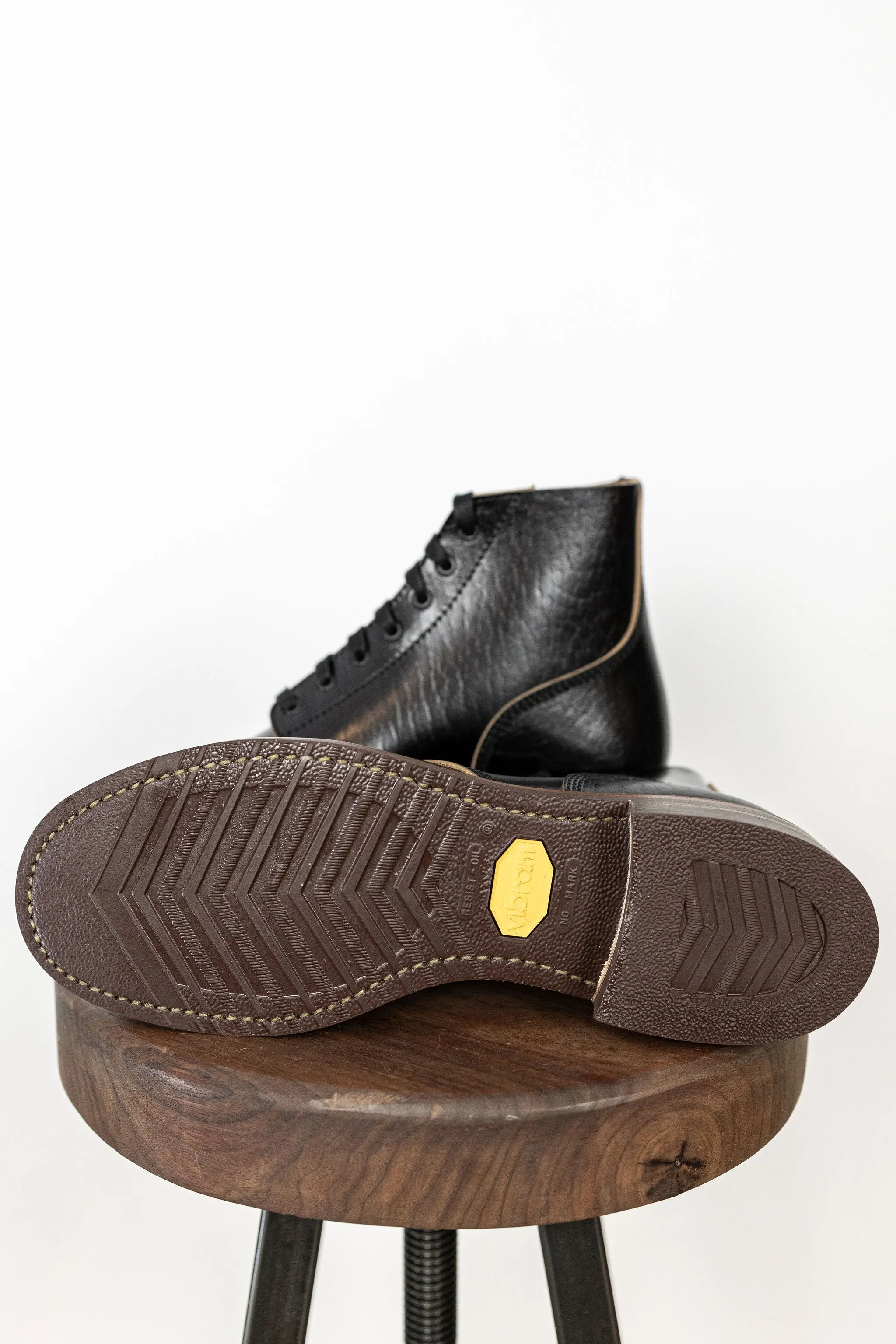 John Lofgren M-43 Service Shoes - Shinki Hikaku Black Teacore Horsebutt sold by Franklin and Poe product image thumbnail 5