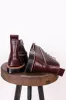 Easymoc Old Port - Burgundy Chromexcel sold by Franklin and Poe