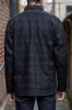 Samurai SIN24-03W Rope Dyed Flannel Shirt - Black sold by Franklin and Poe