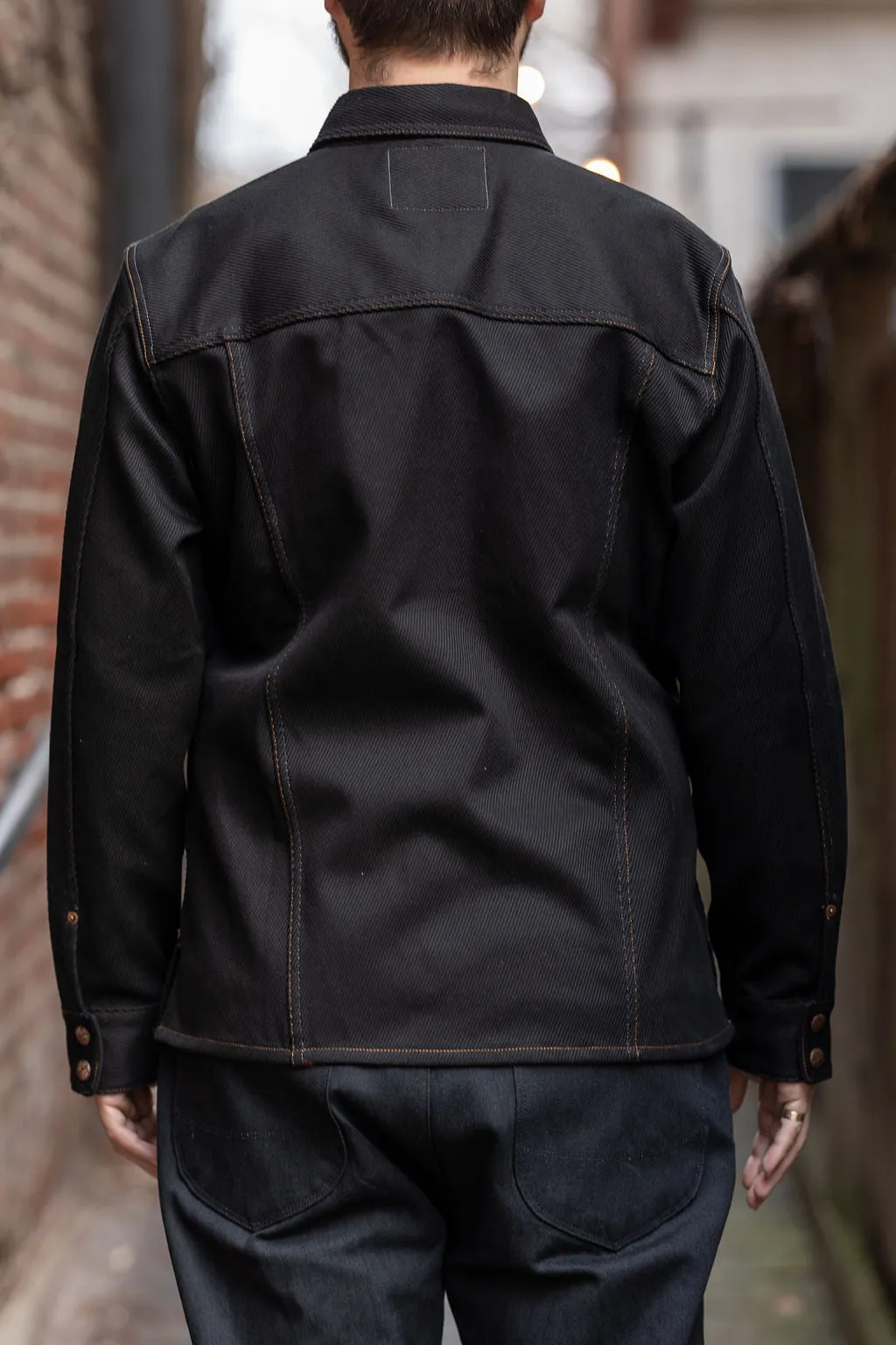 Indigofera Copeland - Cotton Kersey Black sold by Franklin and Poe product image thumbnail 3