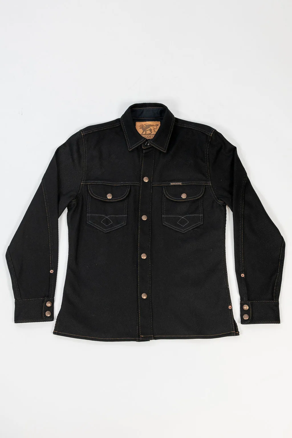 Indigofera Copeland - Cotton Kersey Black sold by Franklin and Poe product image thumbnail 4