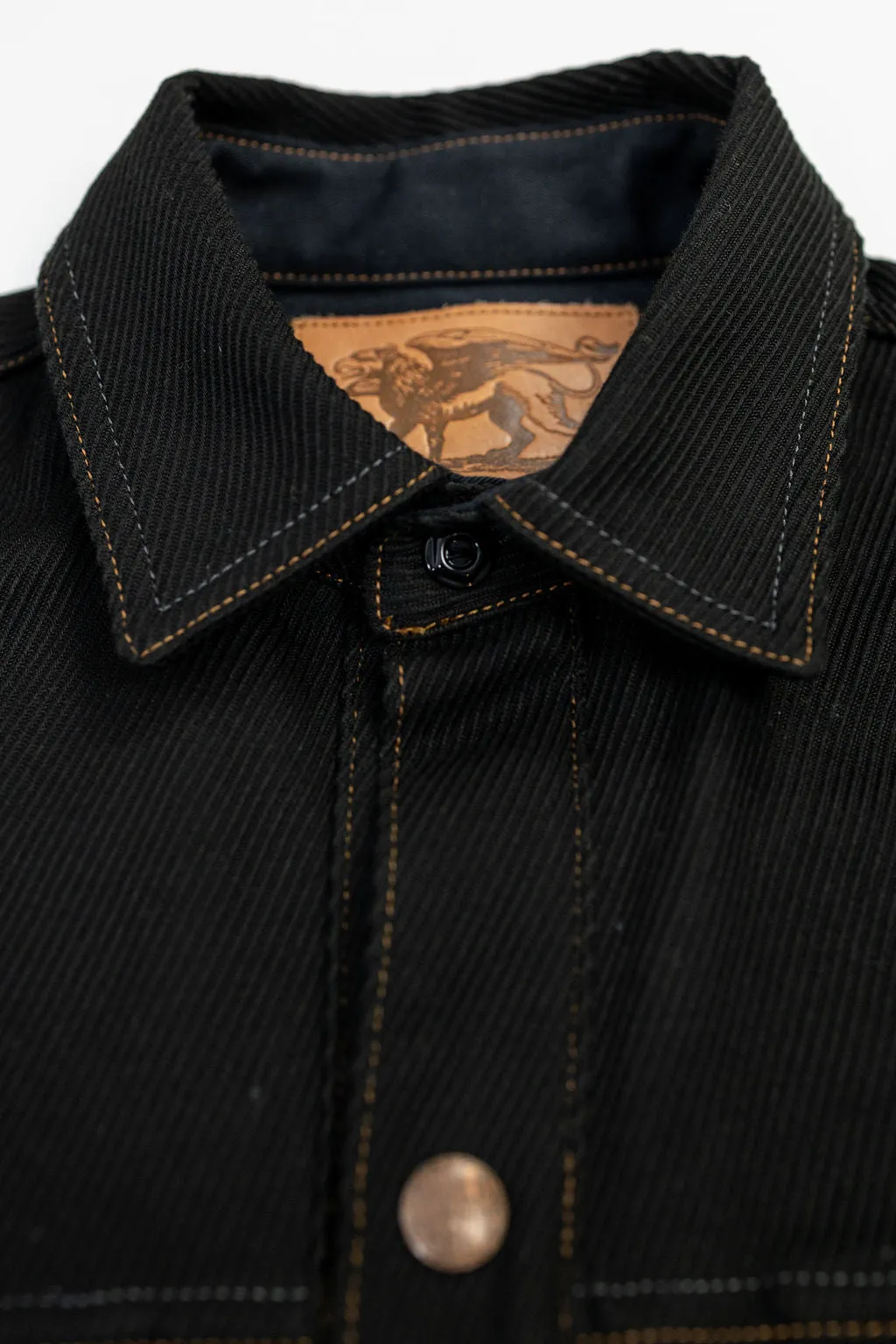 Indigofera Copeland - Cotton Kersey Black sold by Franklin and Poe product image thumbnail 5